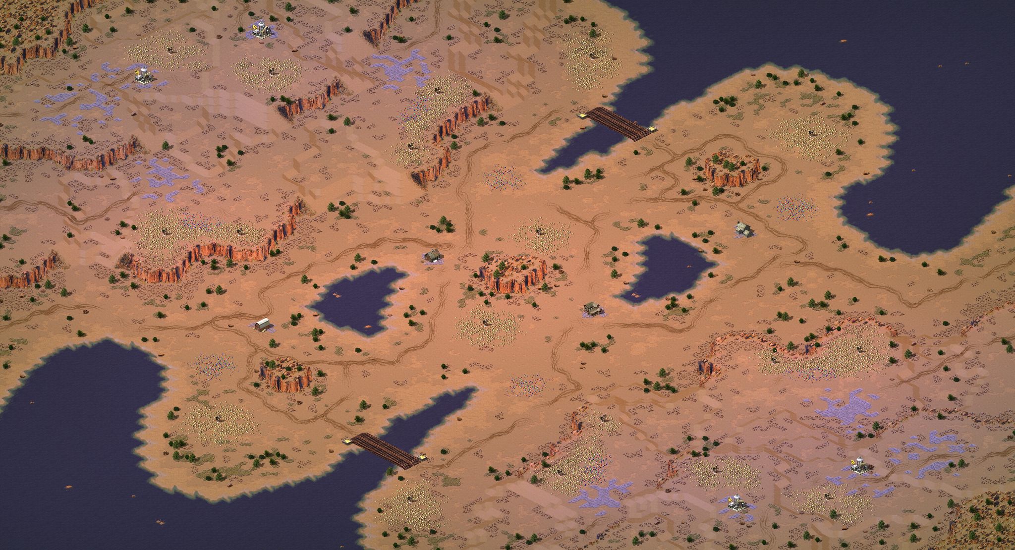 4-Player Desert Skirmish full-resolution render