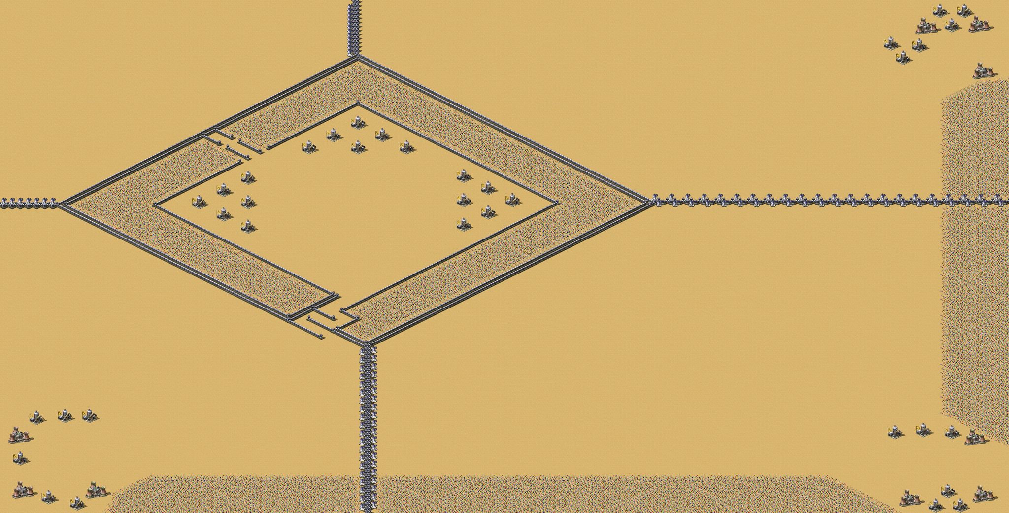 Lybian Desert Bases 2 - ASR full-resolution render