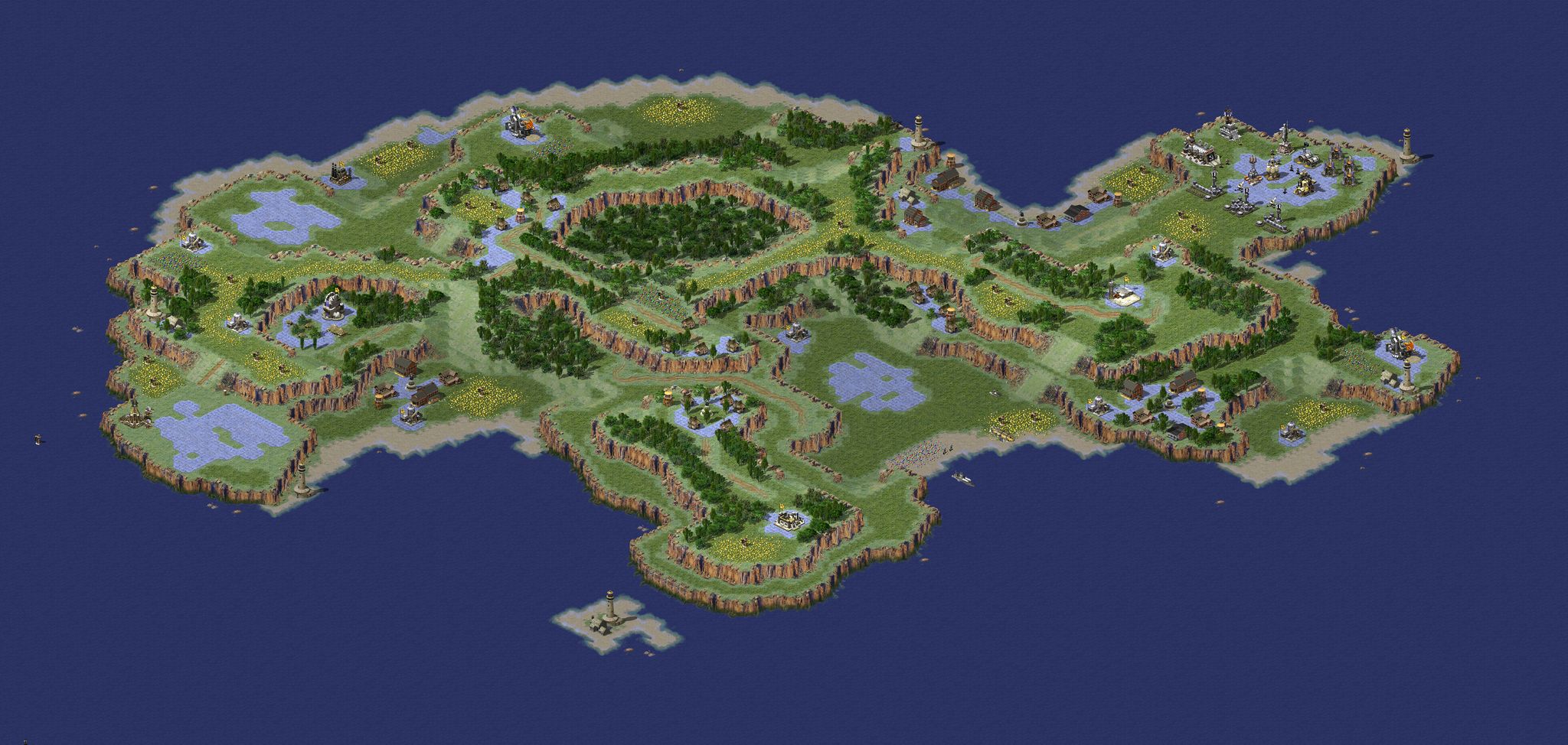 Samos Isand 3 full-resolution render