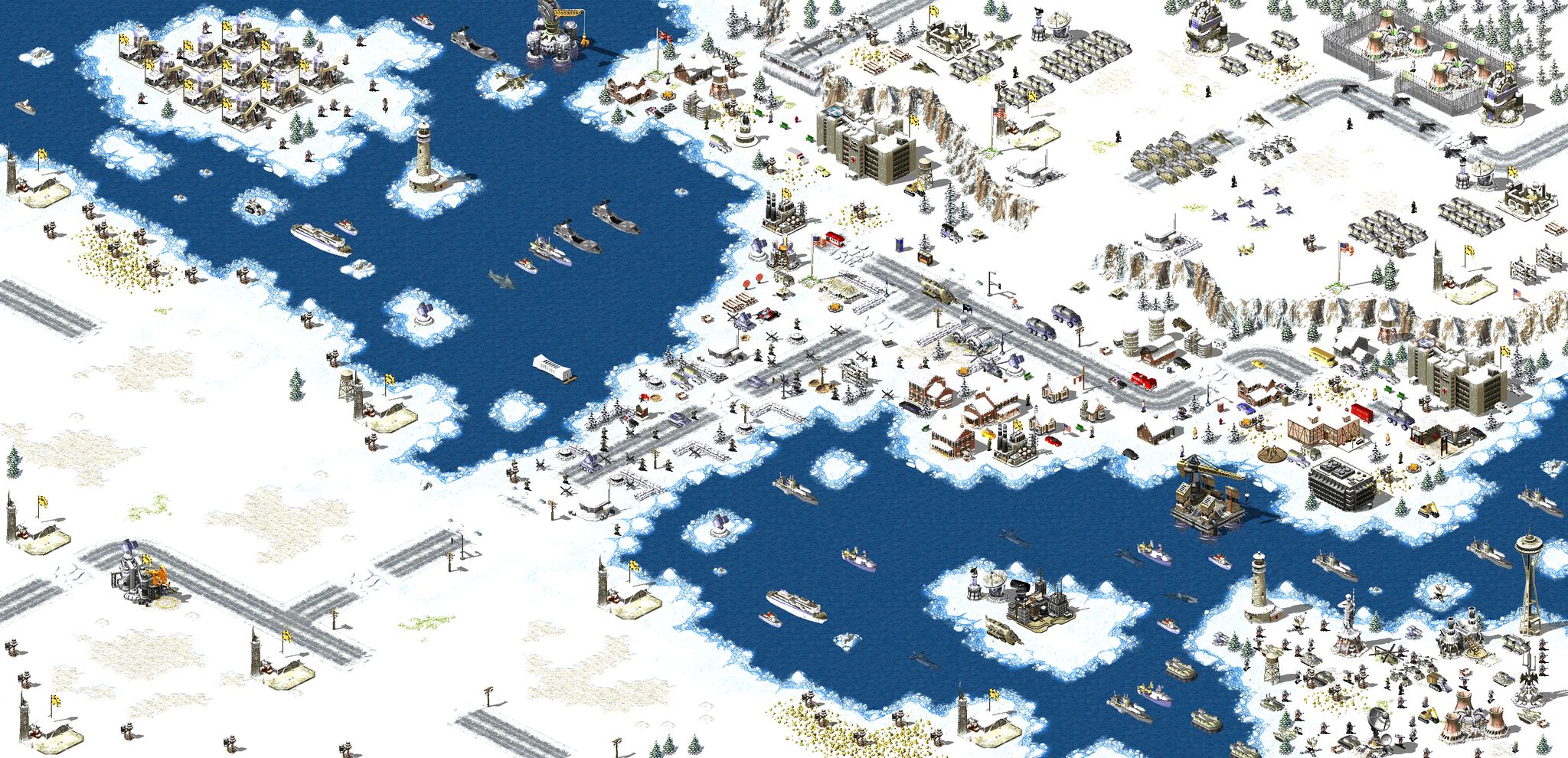 Polar full-resolution render