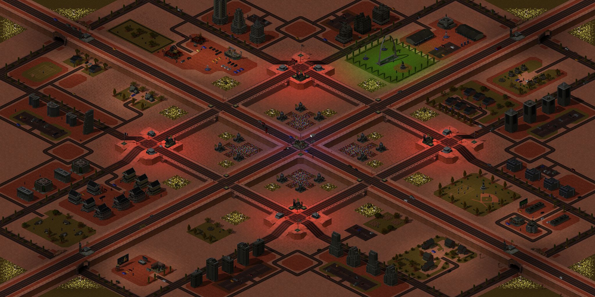 4-Player Urban Skirmish full-resolution render