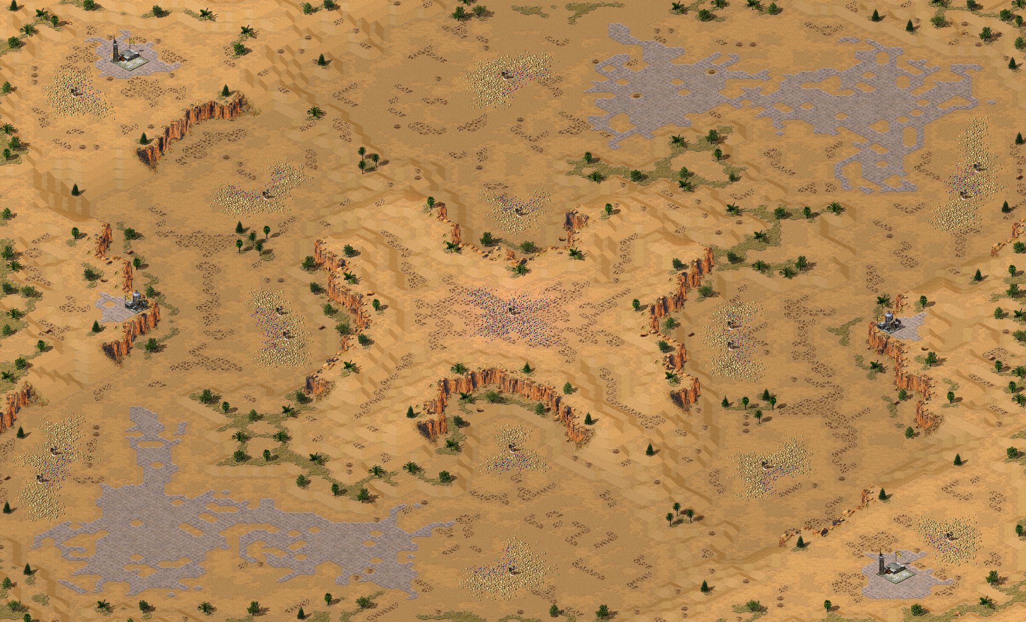 [4] Barrens RA2 2v2 full-resolution render