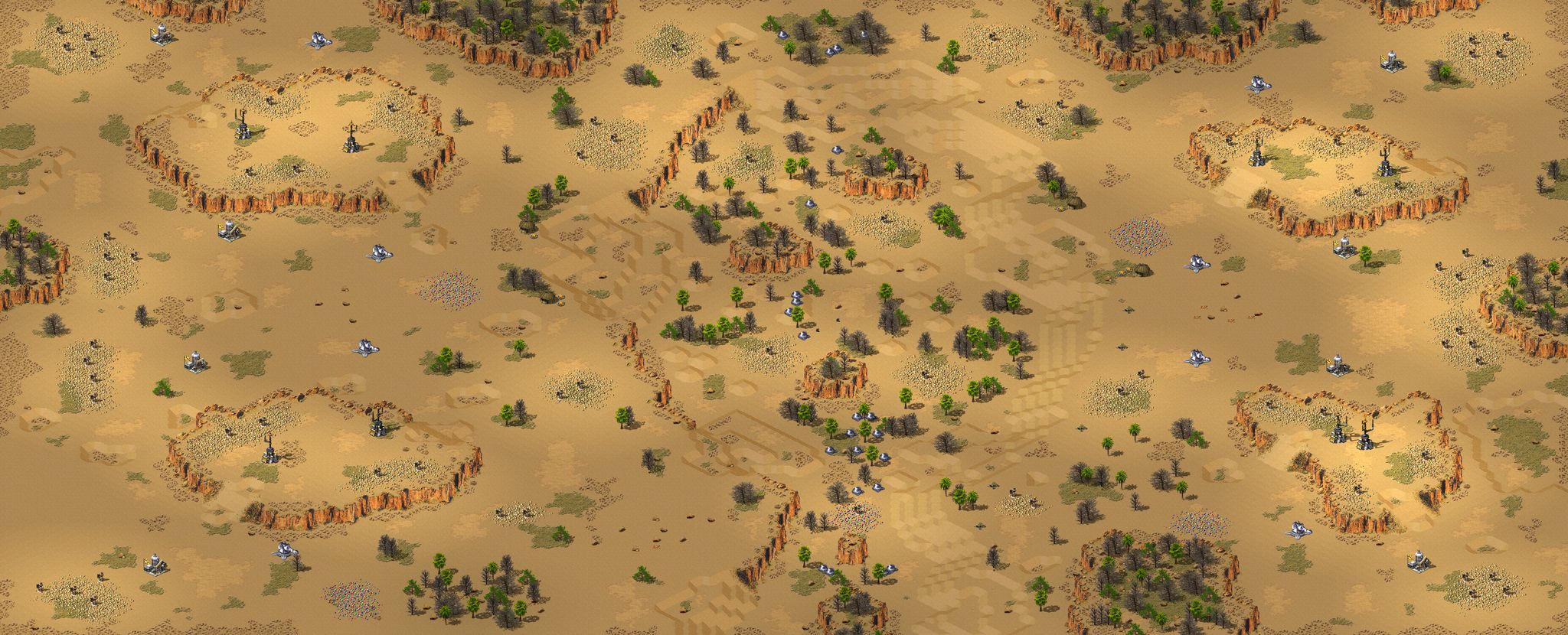 8-Player Desert Skirmish full-resolution render