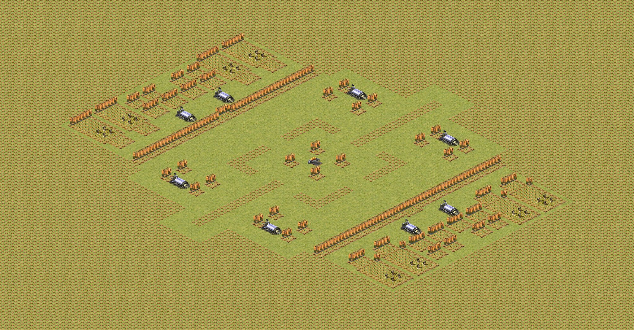 Sky's Outpost Battle full-resolution render