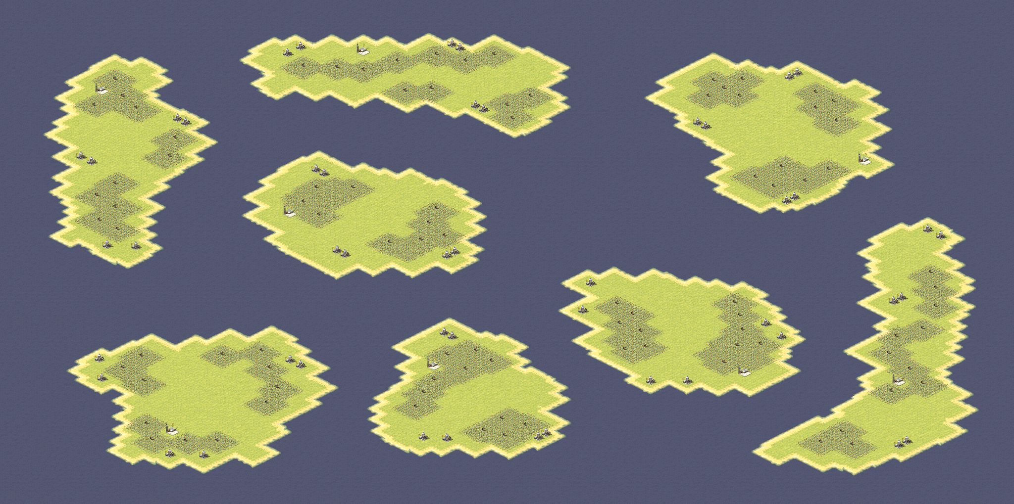 Bjorno Island Map (8P) full-resolution render