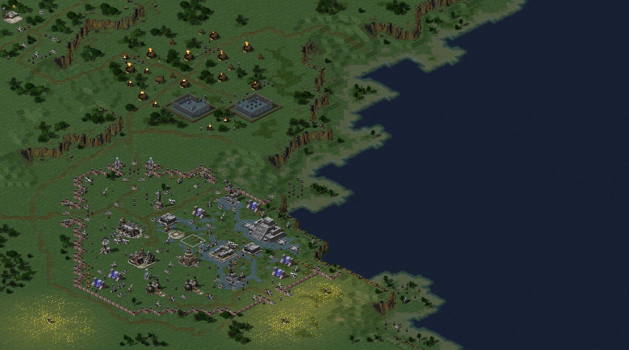 Co-op RA2 Allied Mission 09 - Sun Temple (Brutal) full-resolution render