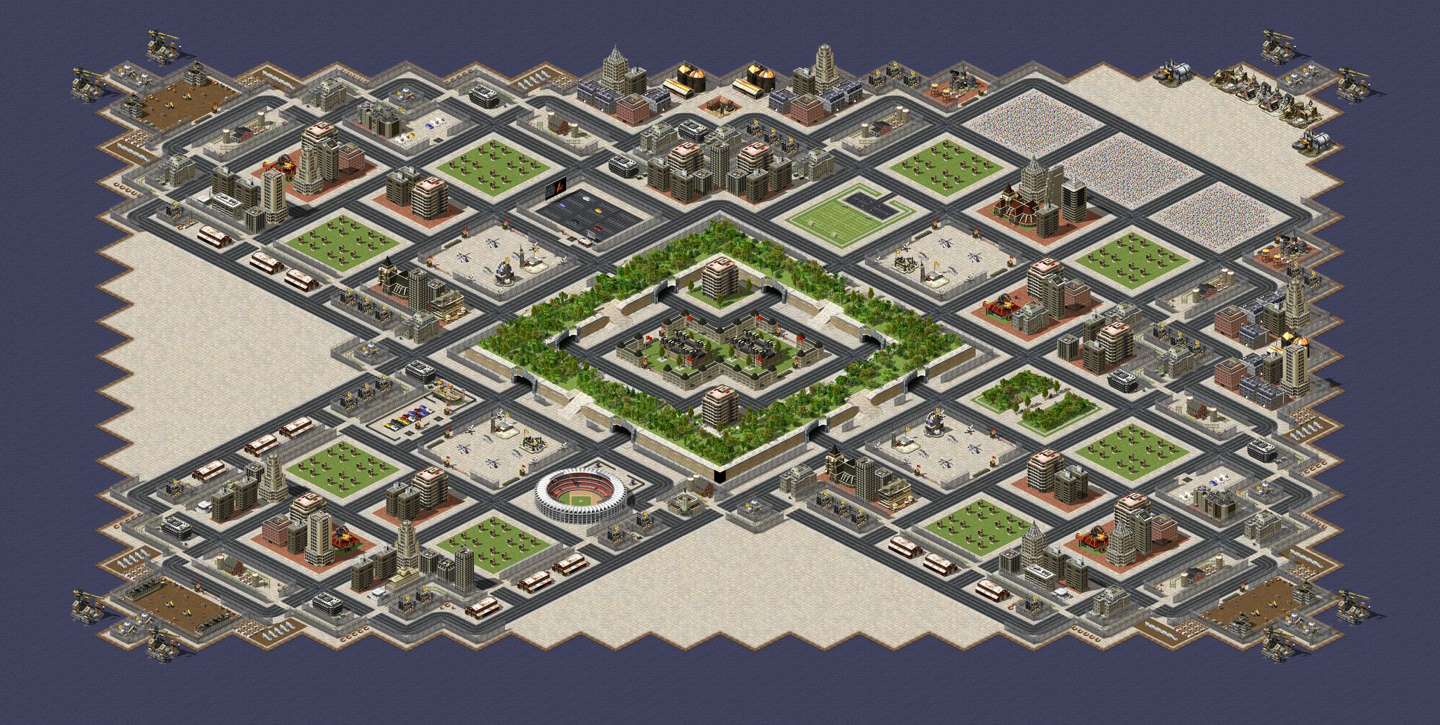 8-Player Urban Skirmish full-resolution render