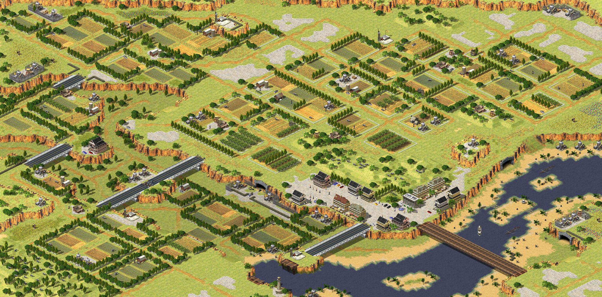 Farmland full-resolution render
