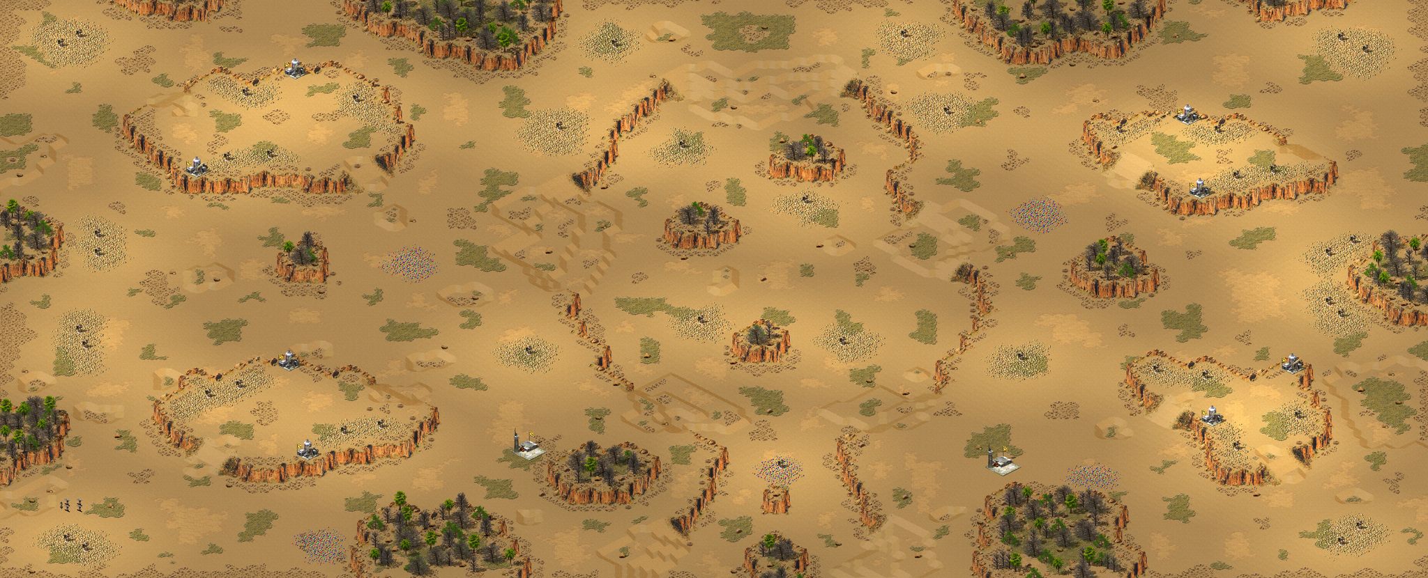 8-Player Desert Skirmish full-resolution render