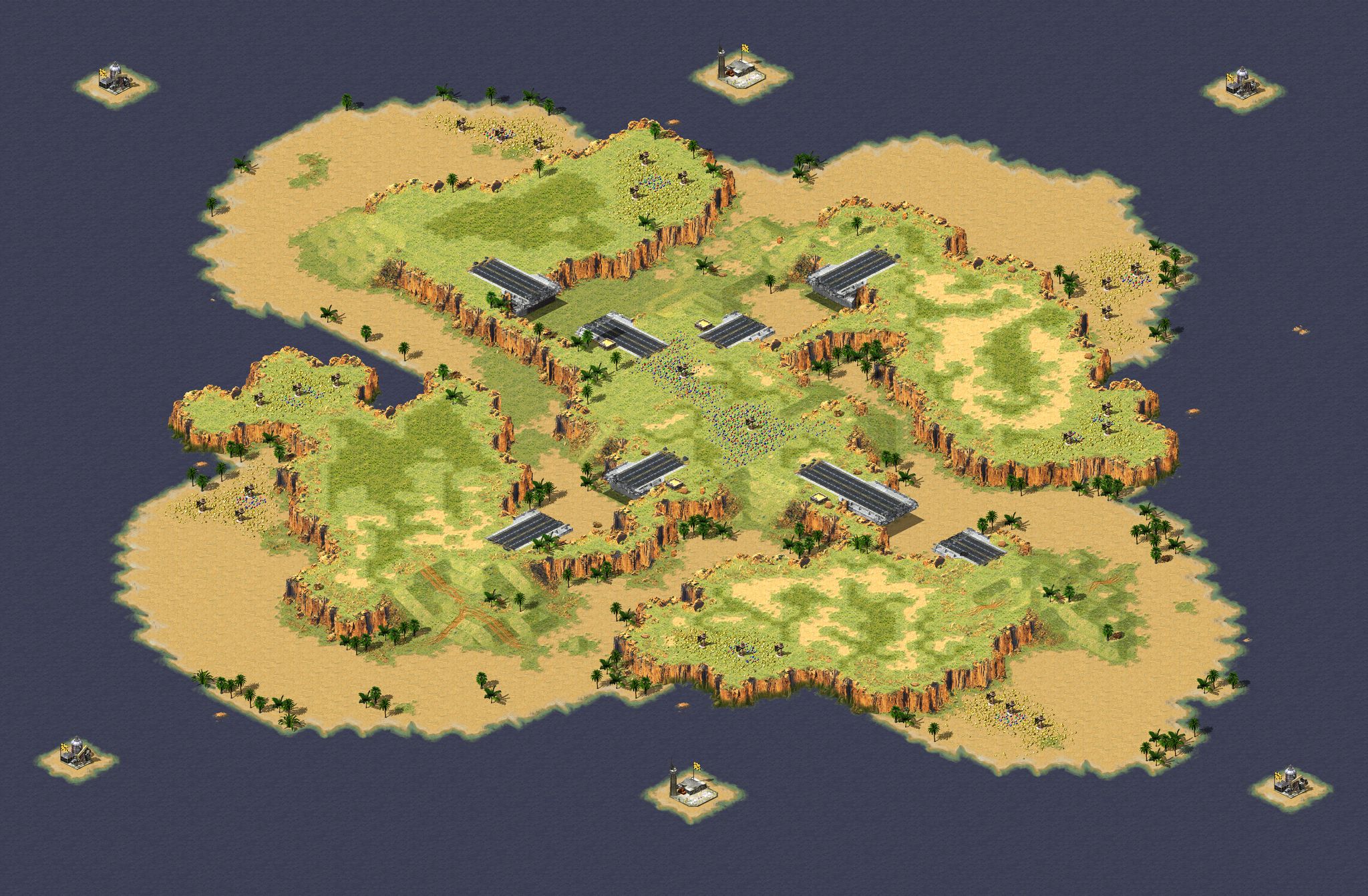 [8]Canyon Fodder 2v2v2v2 full-resolution render