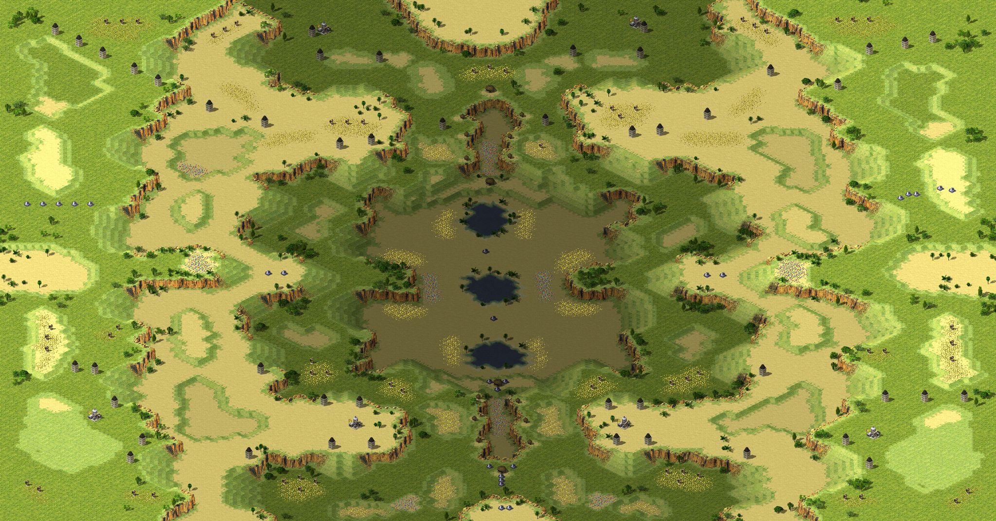 Temperate Resource Clash full-resolution render