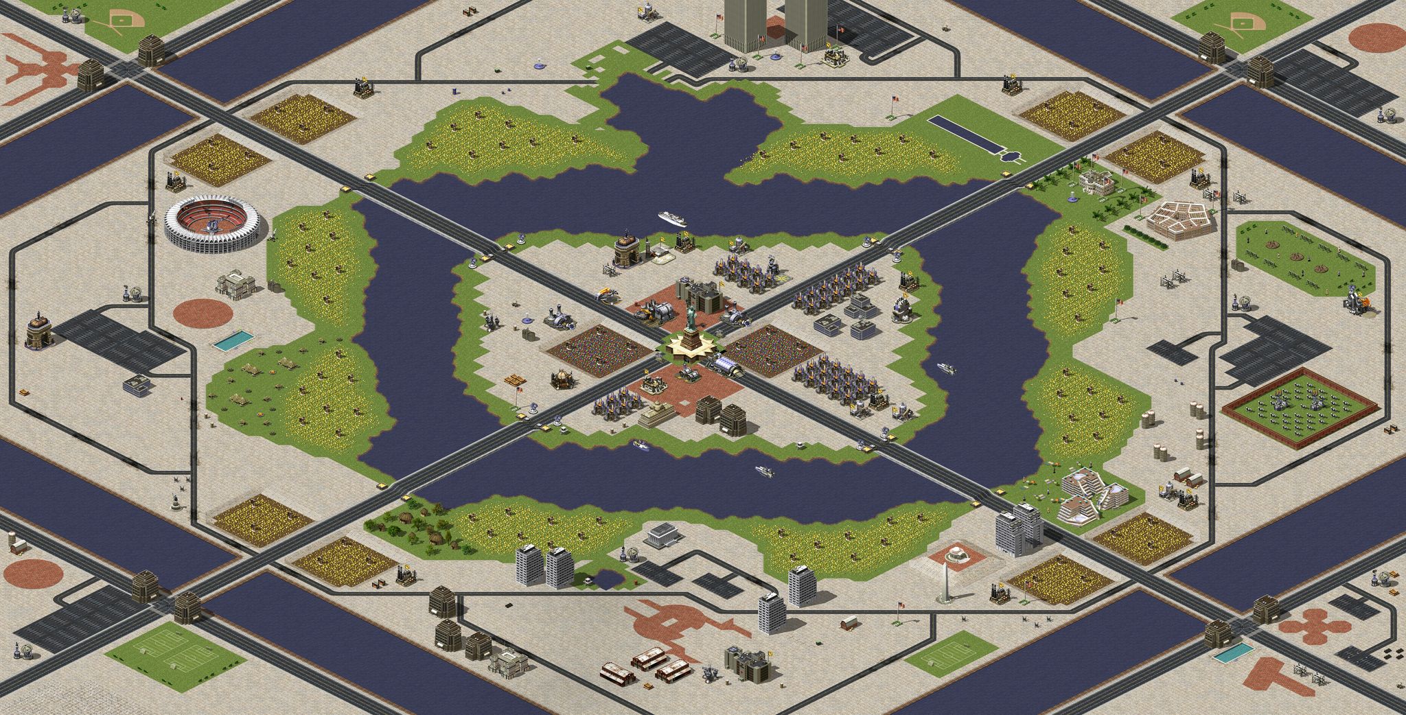 Charles Town full-resolution render