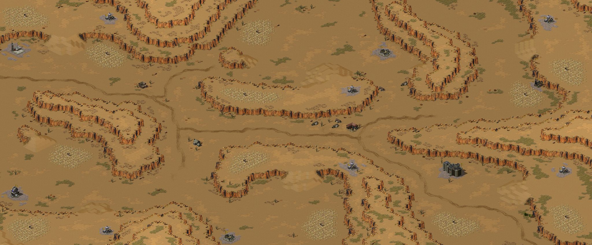 6-Player Desert Skirmish full-resolution render