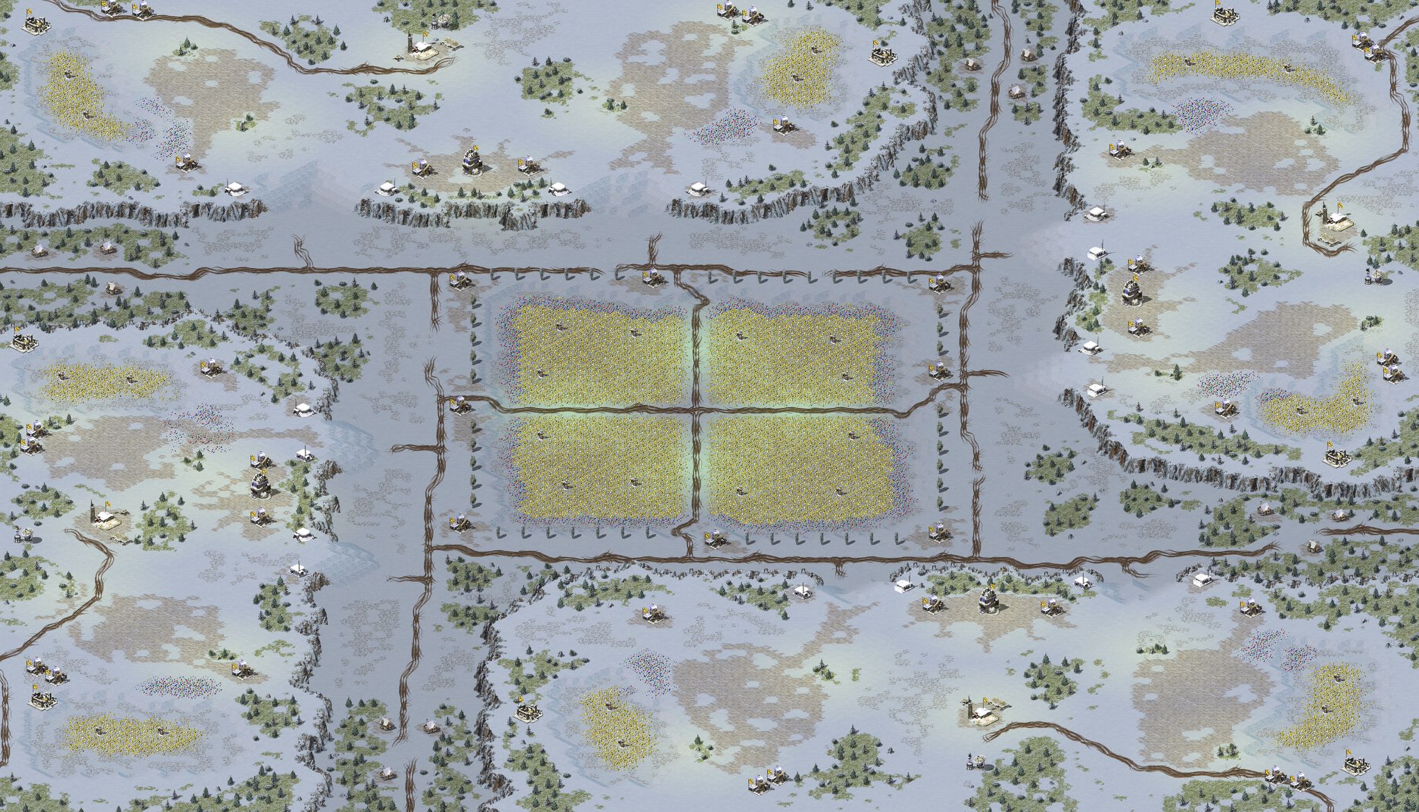 Frozen Resource Clash full-resolution render