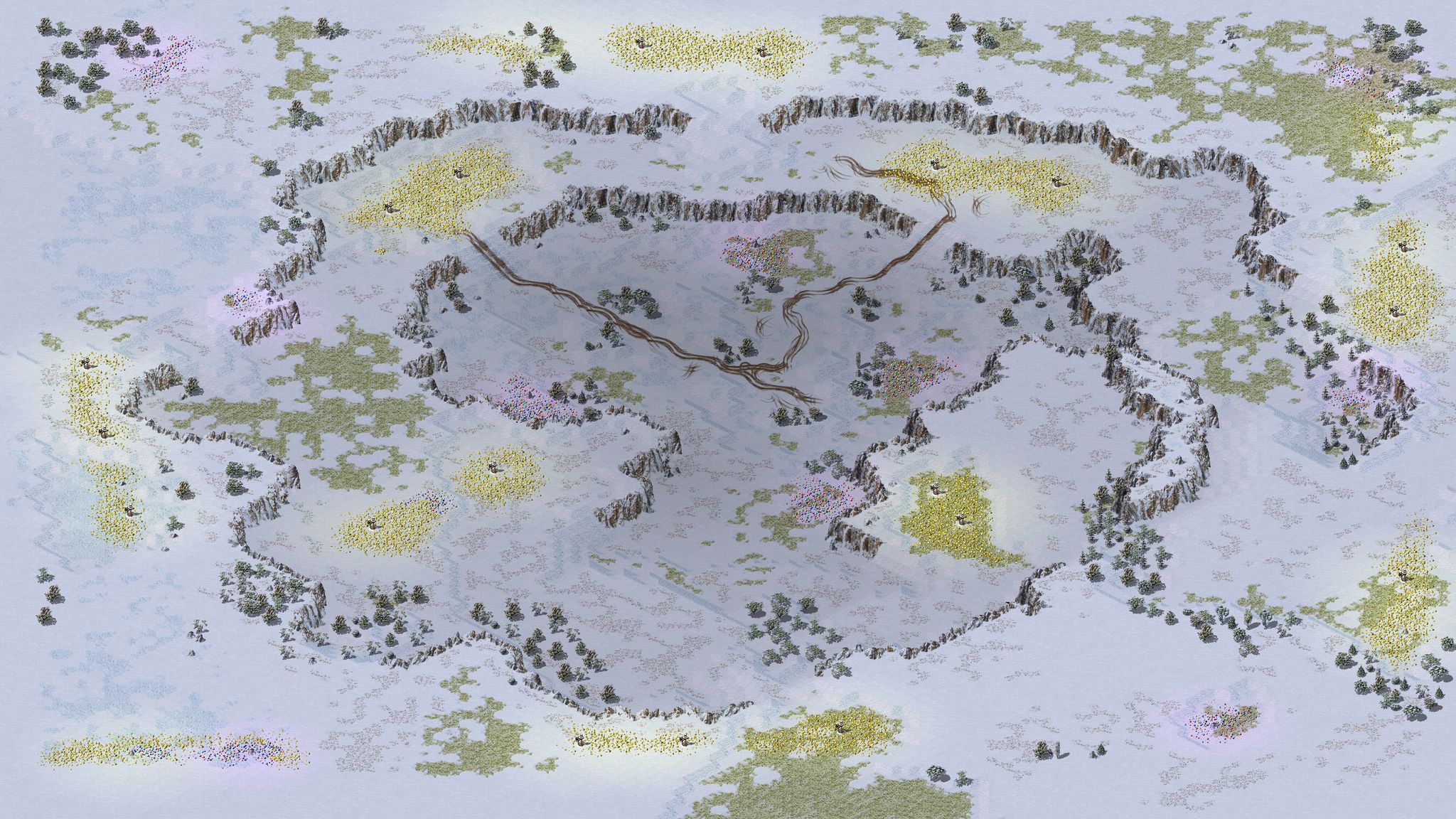 4-Player Snow Skirmish full-resolution render