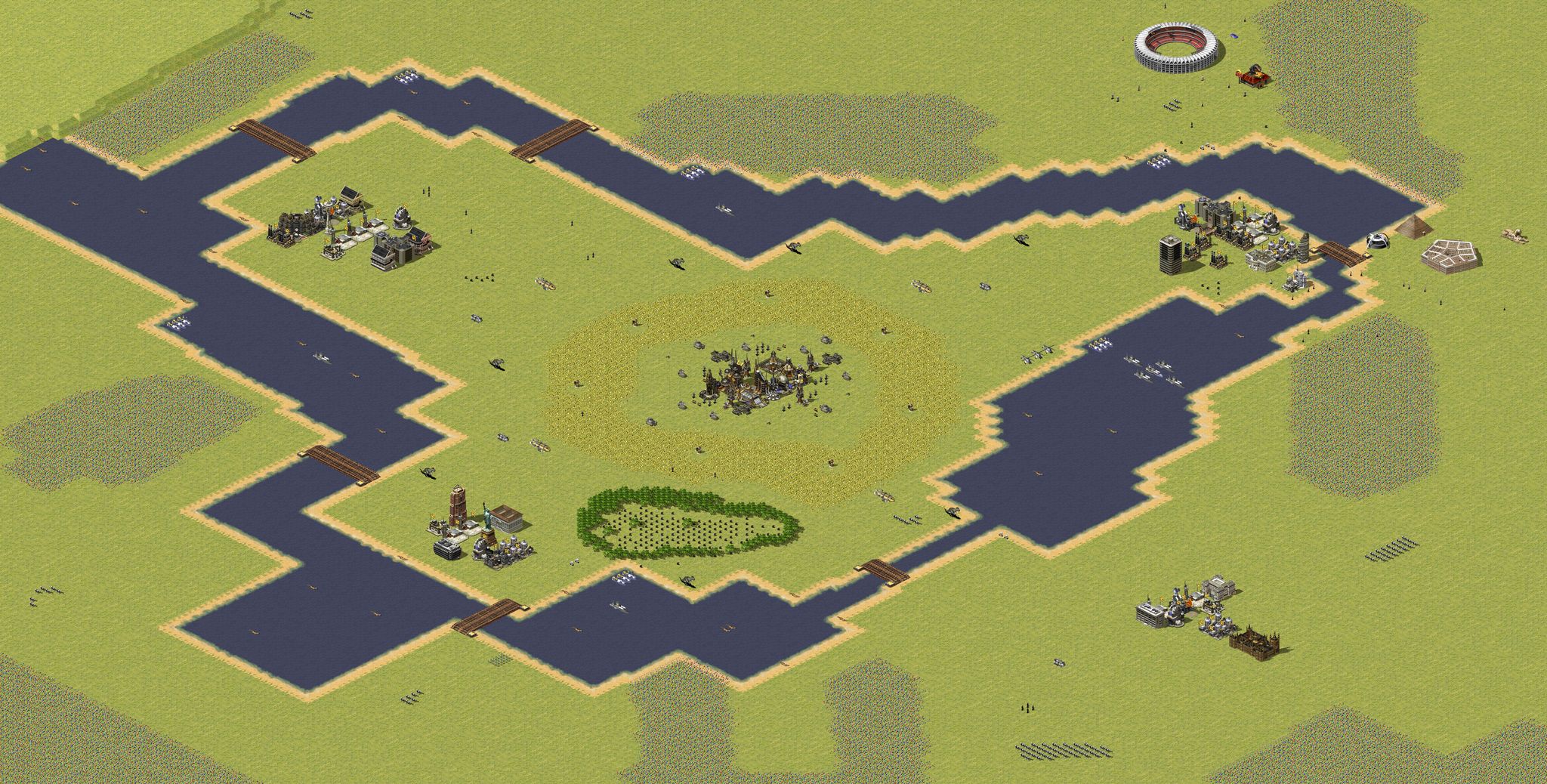 The weirdest map full-resolution render