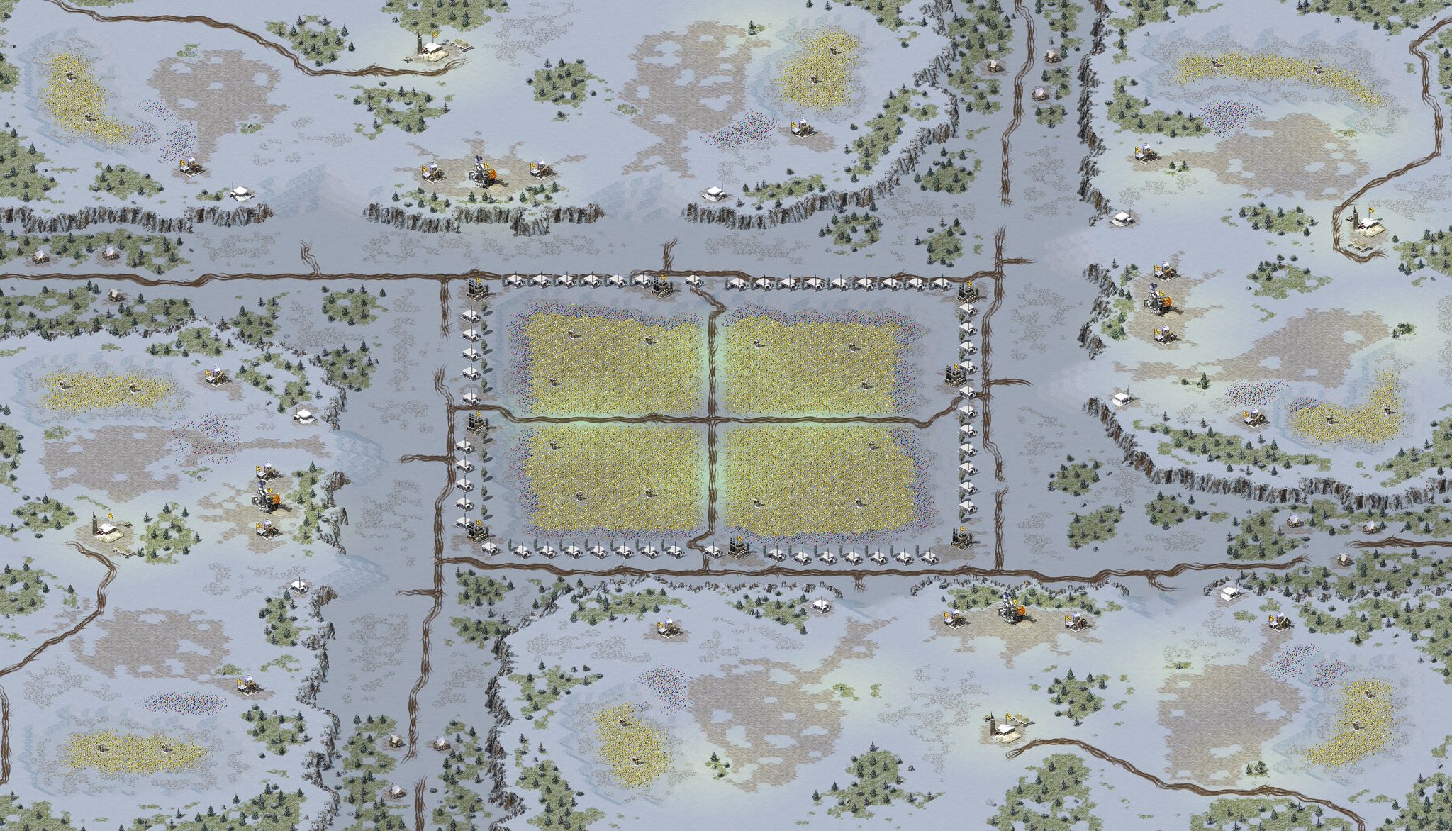 Yellow Snow Gardens 2 full-resolution render