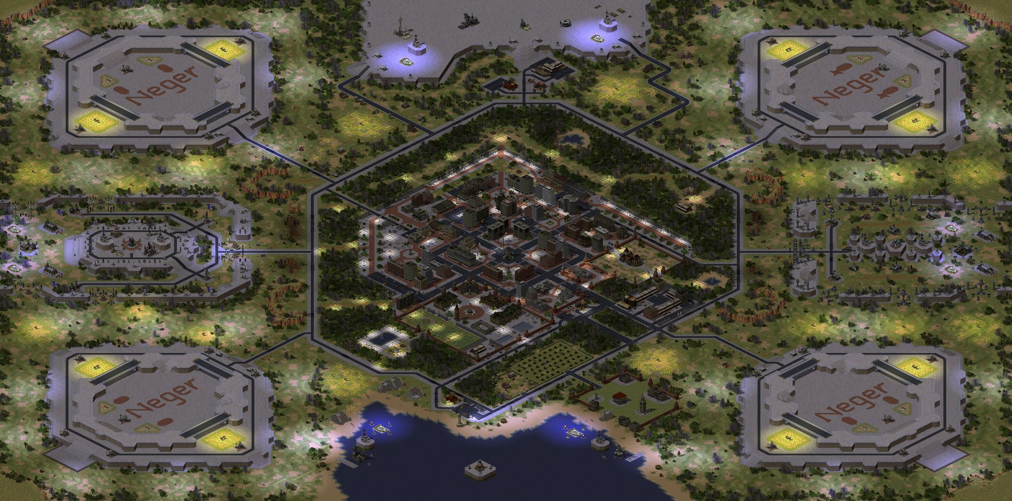 (9) NEGER-AI Survival V3.67 ( Unfinished )test - A full-resolution render
