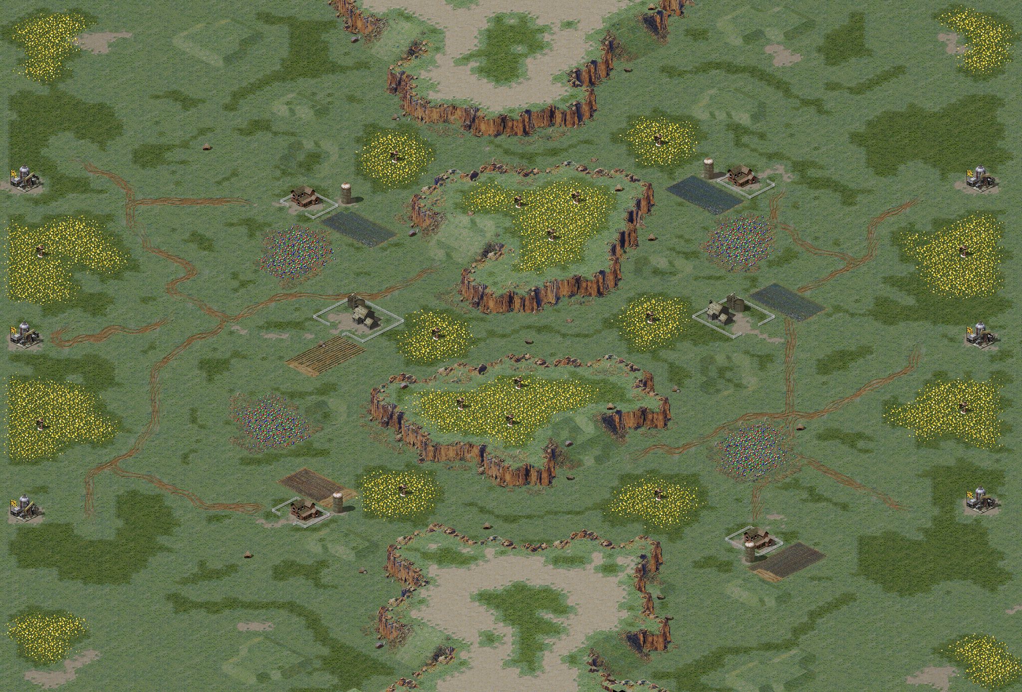 Tour of Egypt NF 3v3 Blue No Trees full-resolution render