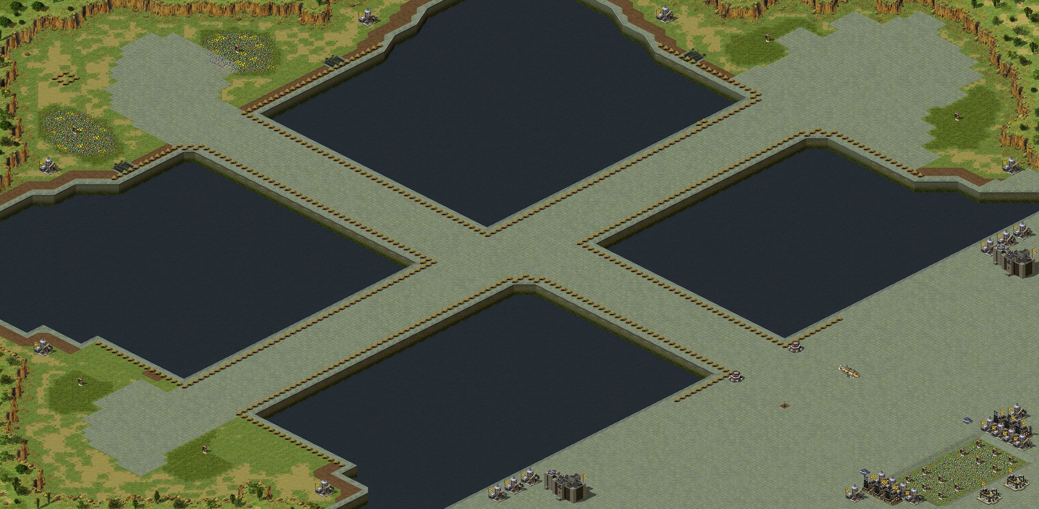 Fort test Urban Square Survival (3p) -- MISSING (Matty K V1.8) for RICK test full-resolution render