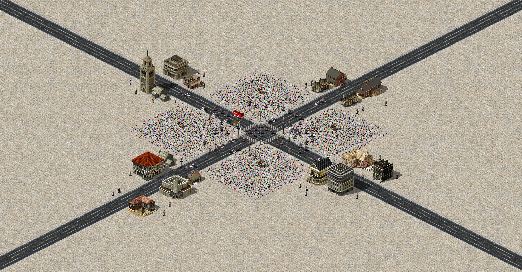Protecting gems (map made by full-resolution render