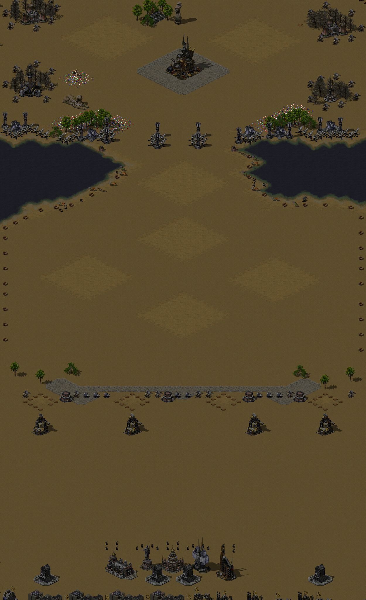 5-Player Desert Gauntlet full-resolution render