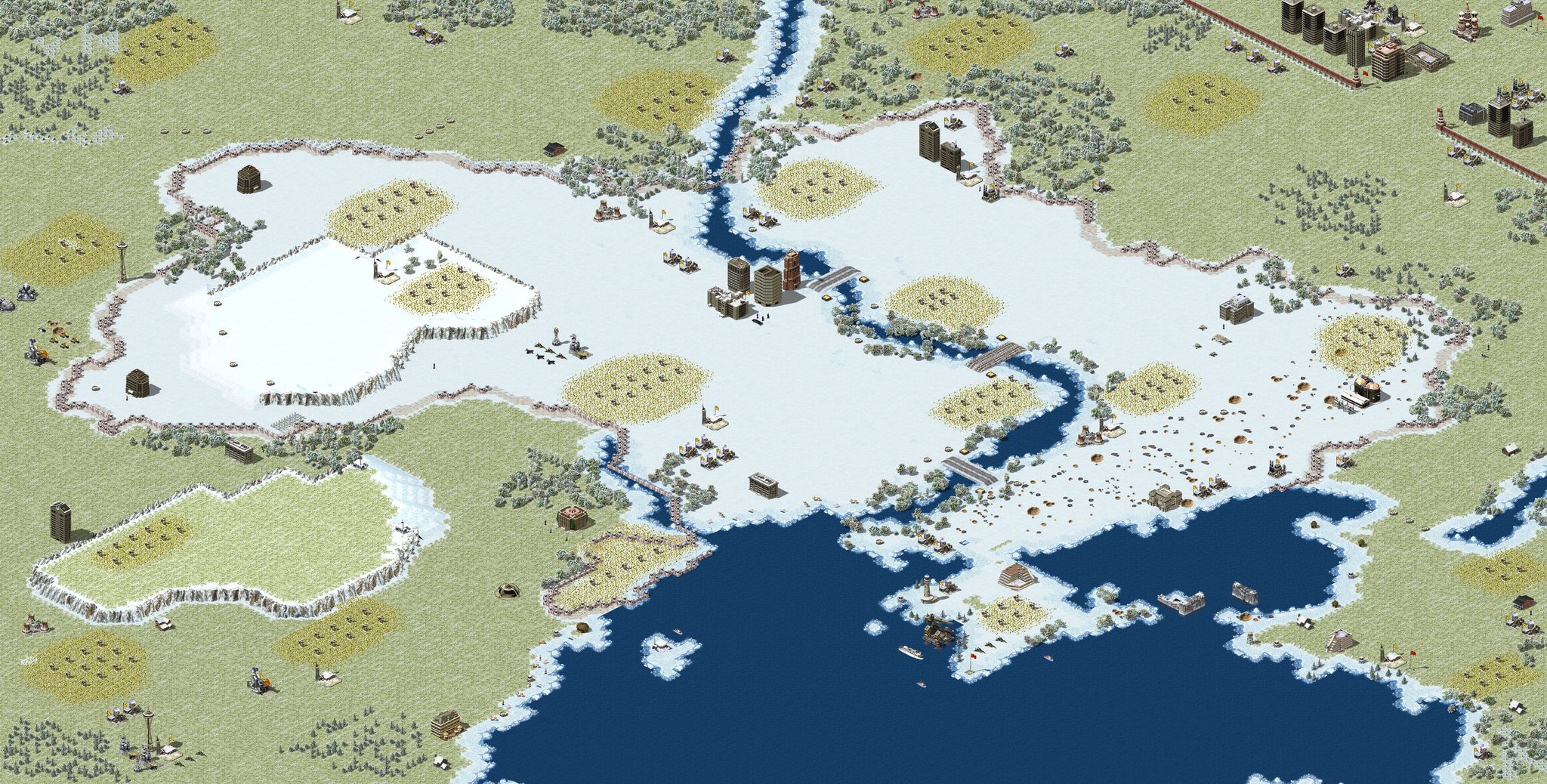 Frozen Ukraine Map - KheLuongGameTV v1 full-resolution render