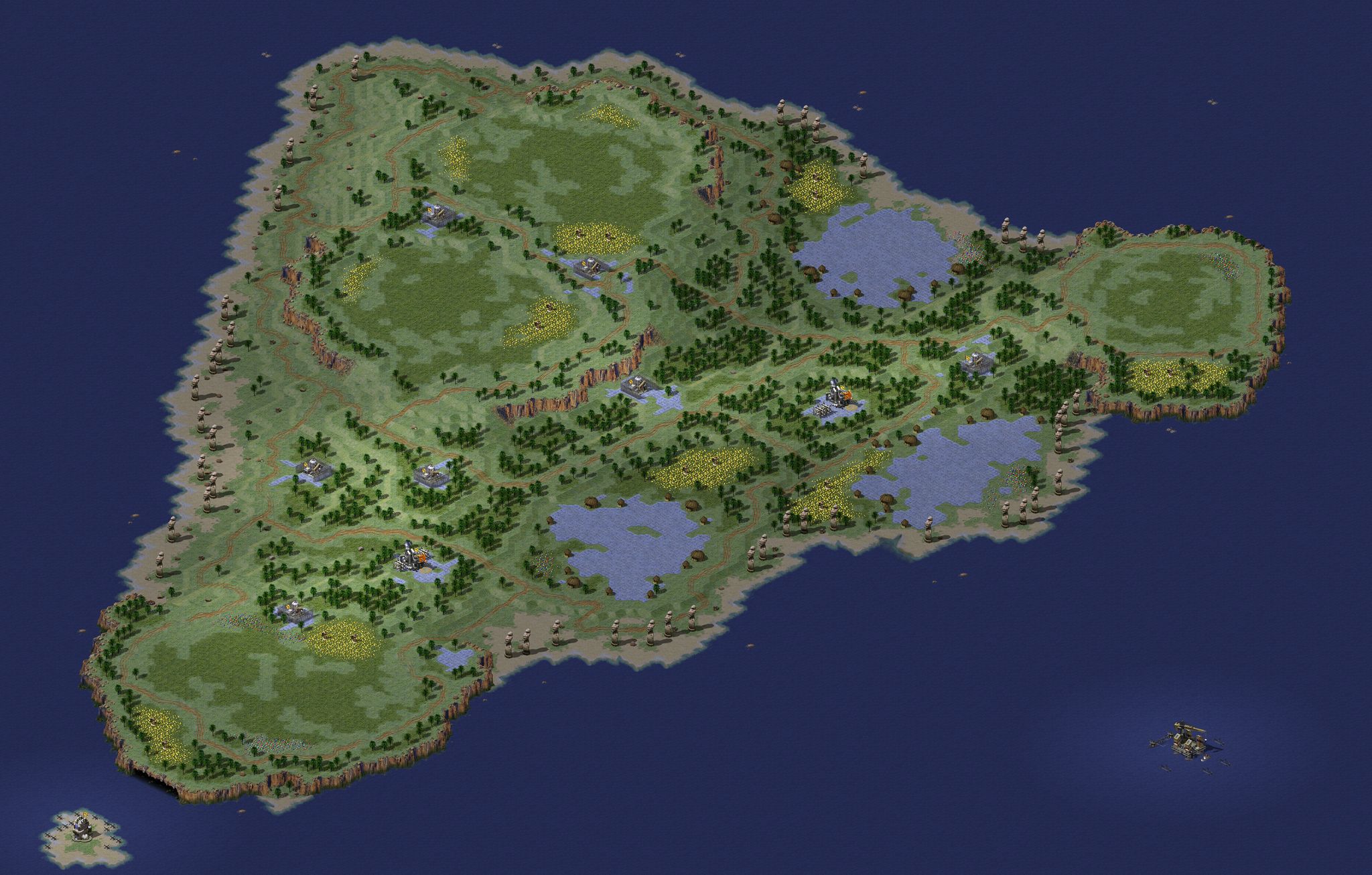 Easter Island(2-8) full-resolution render