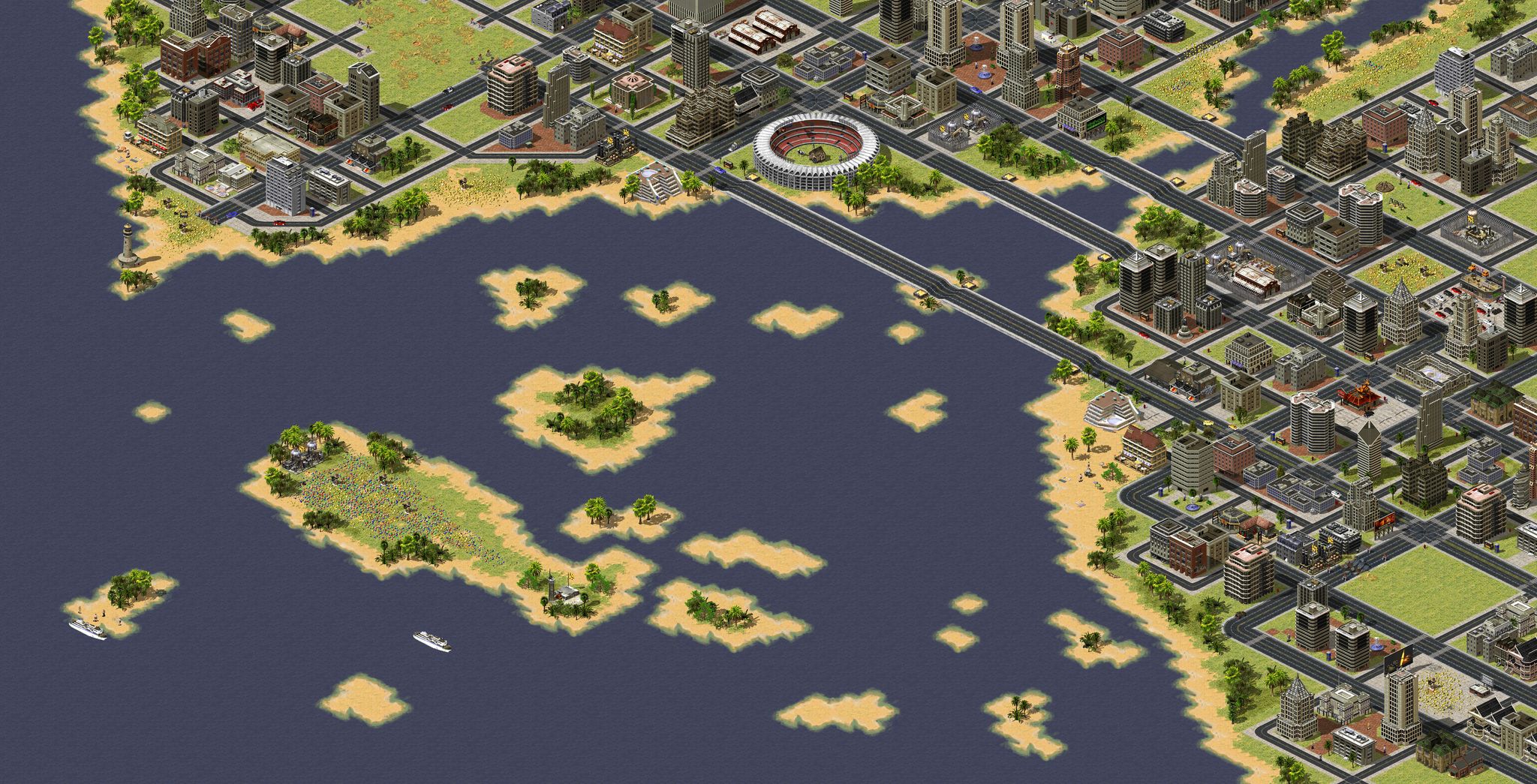 Bay City full-resolution render