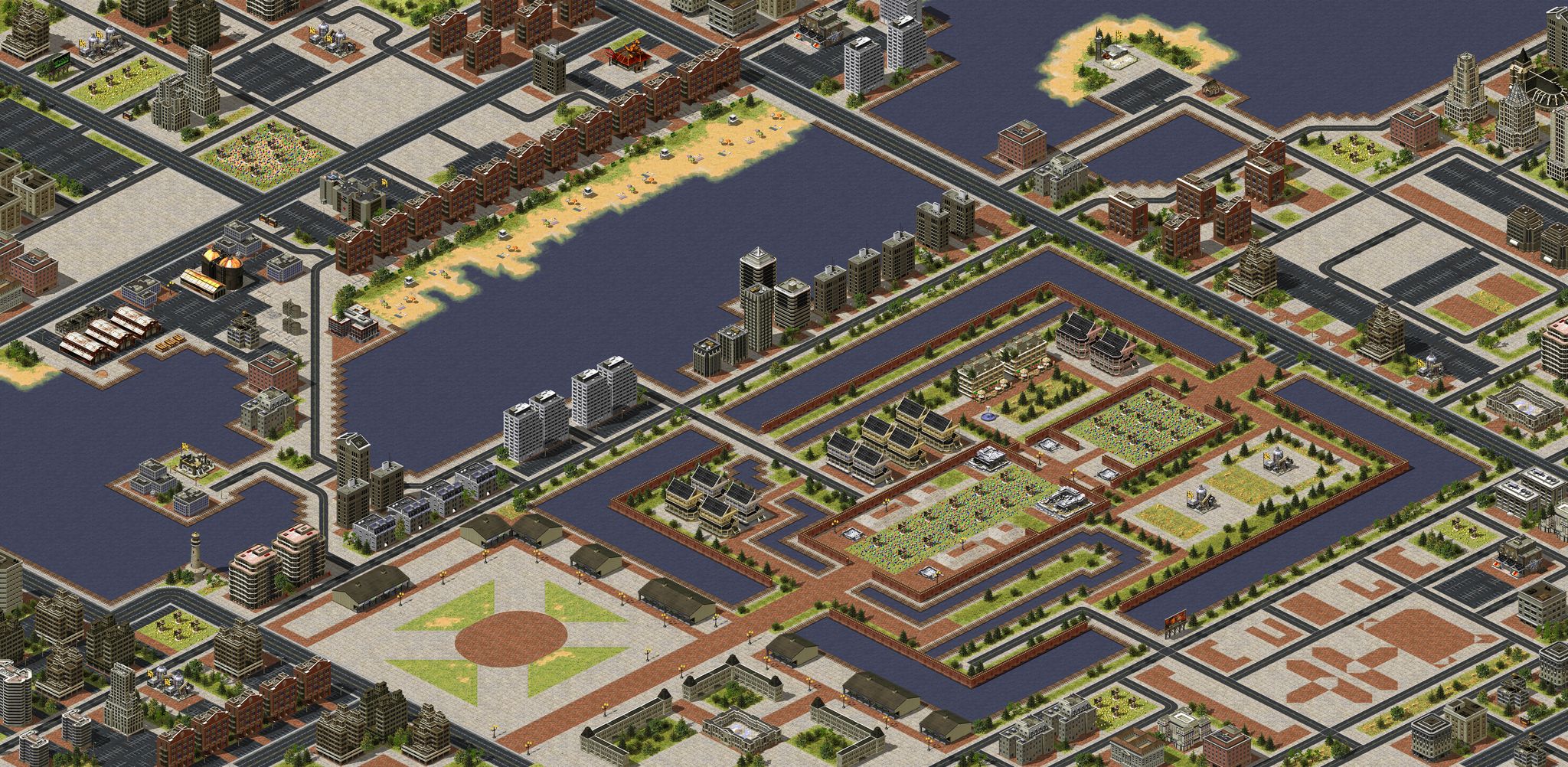 SimCity Survival (4p) -- MISSING (randomized 2019-04-18 183952) full-resolution render