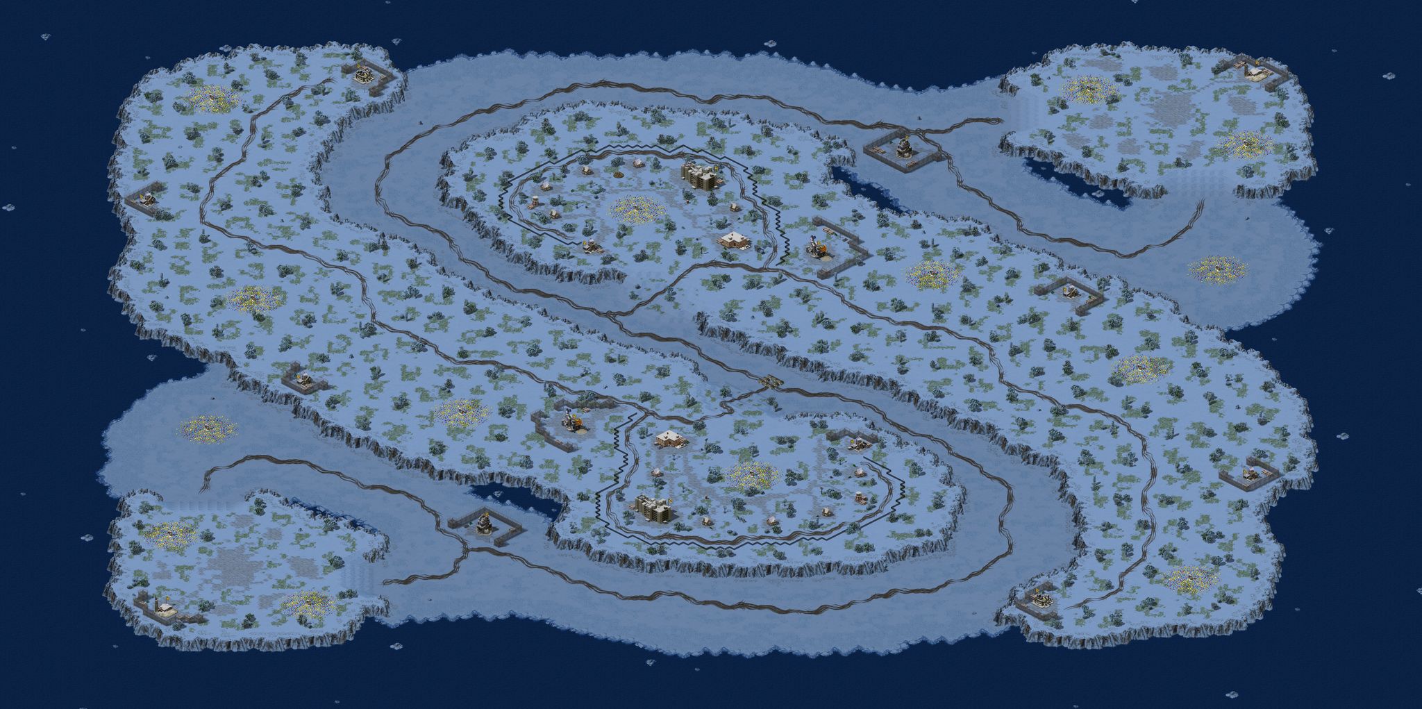 Frosty Zigzag Survival (6p) -- MISSING full-resolution render
