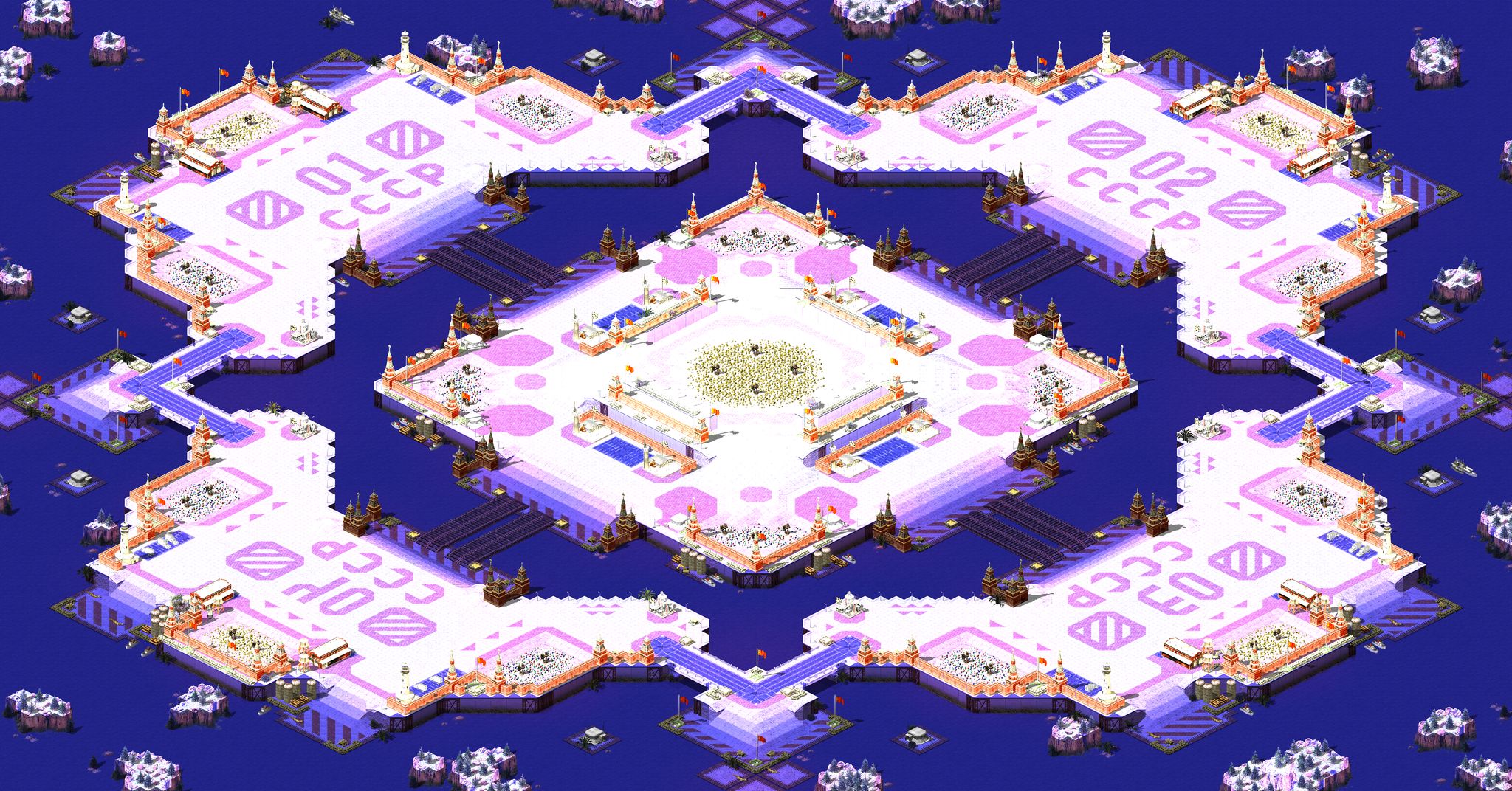 AAA FAST [8] Red Star Fortress full-resolution render