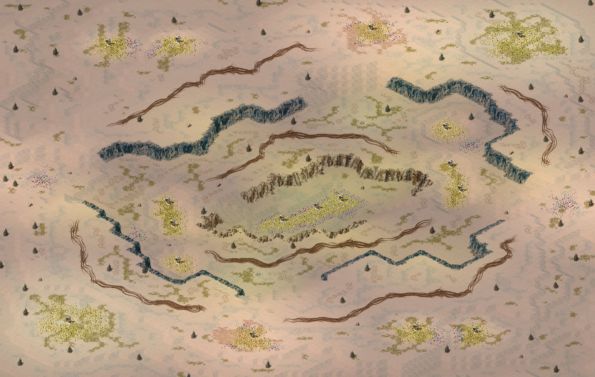 Frozen Gem Conflict full-resolution render