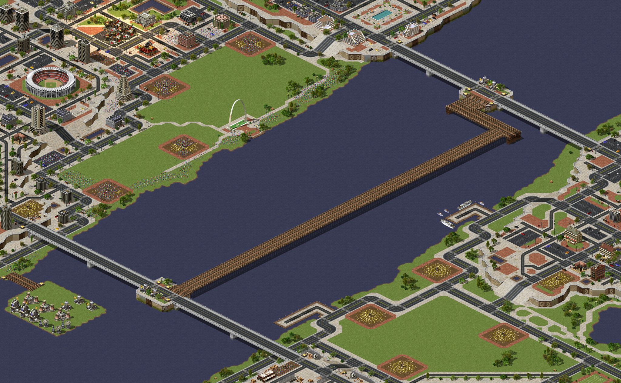 Gateway Arch Survival full-resolution render