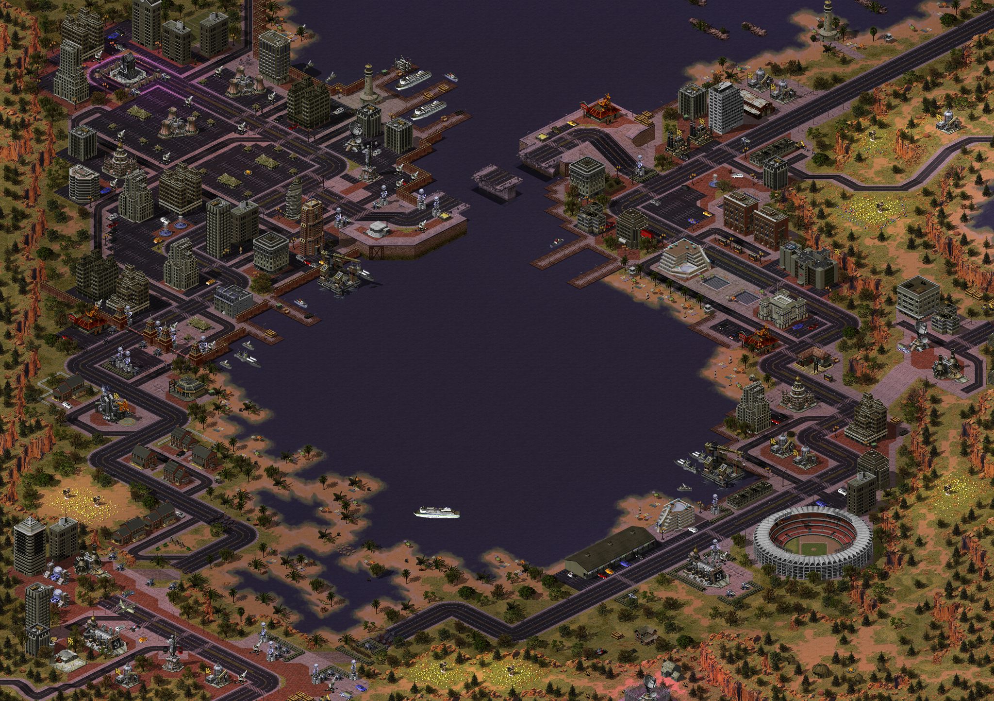 Urban Oil Rush full-resolution render