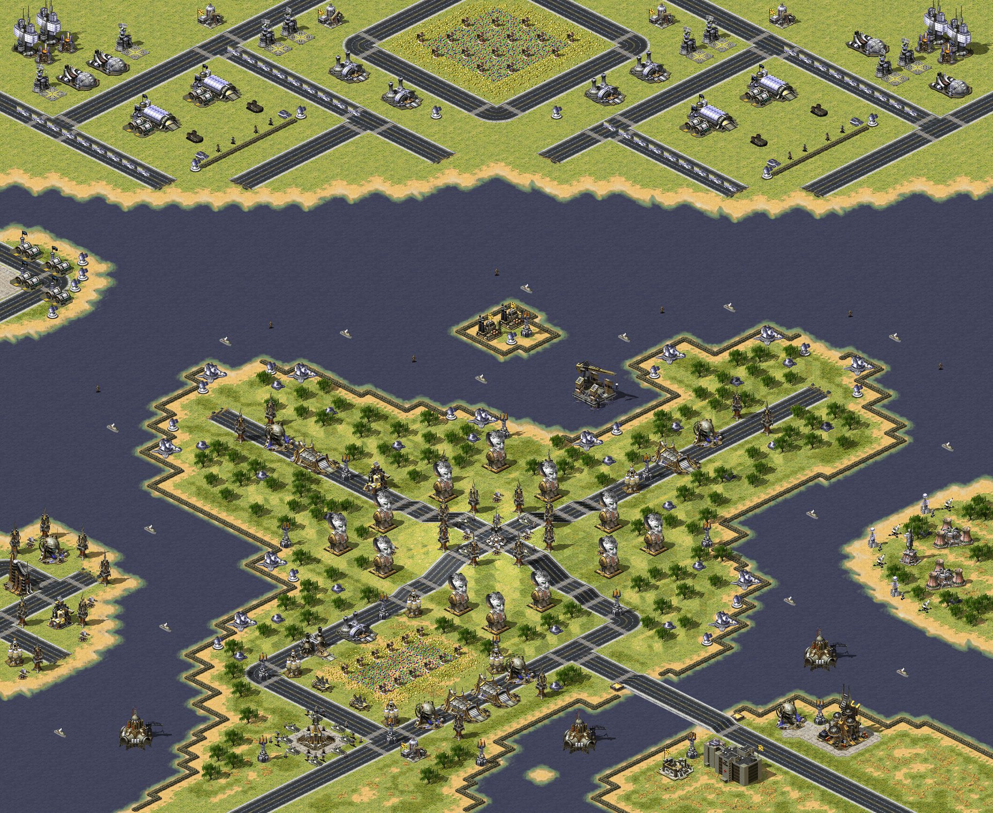[Survival] Cross Road full-resolution render