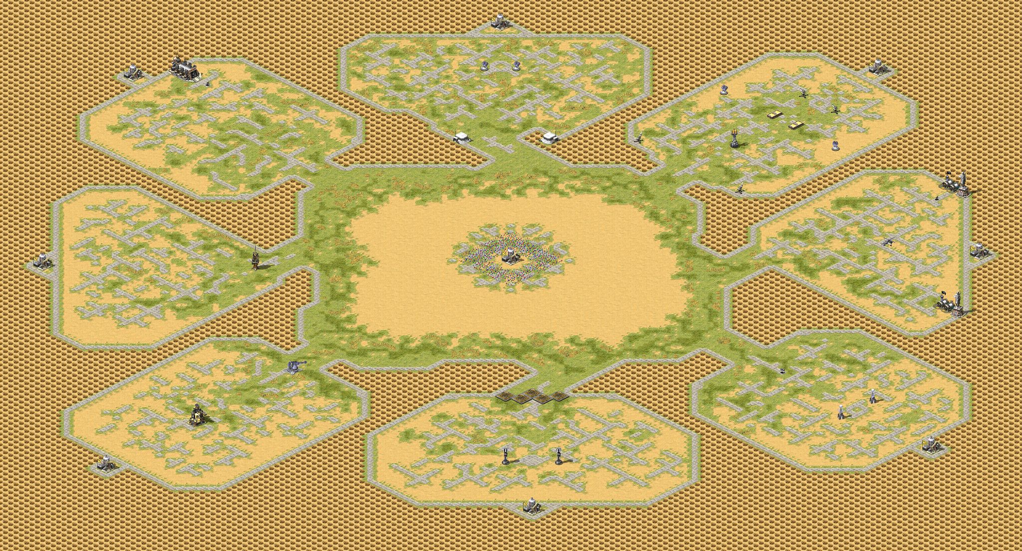Symmetric Skirmish Grounds full-resolution render