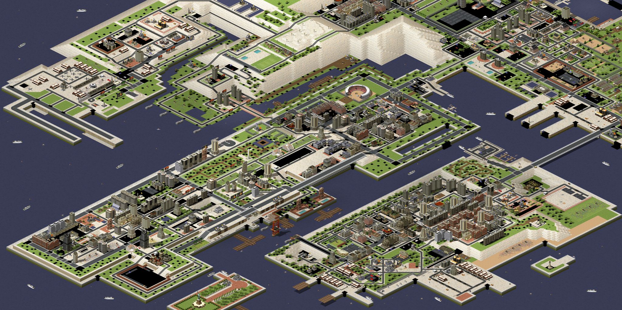 Xrtist 5 - Liberty City '98 Day full-resolution render