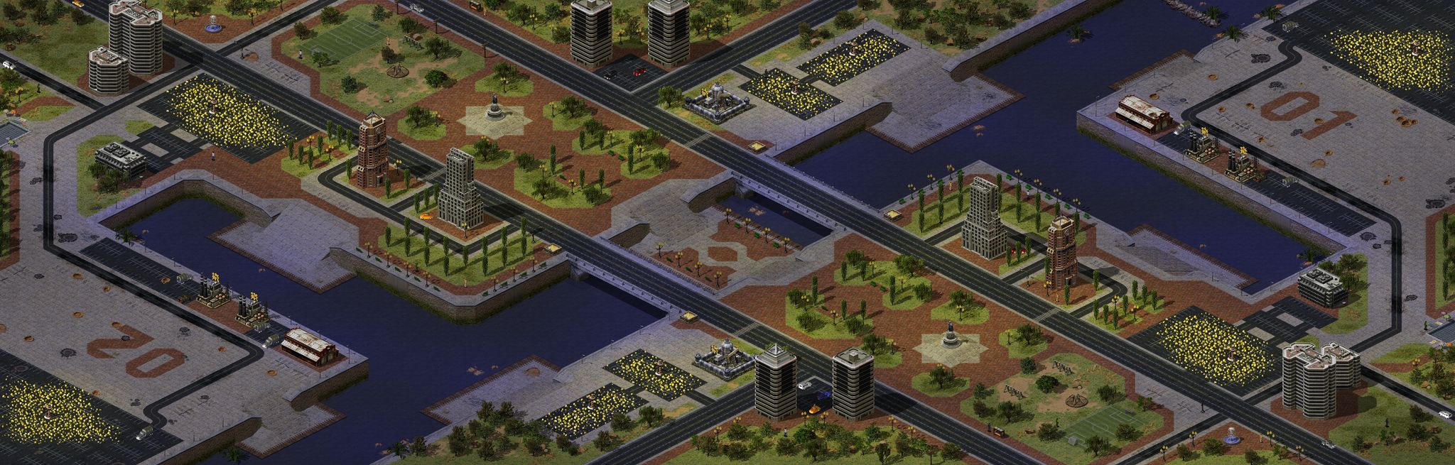 Urban Resource Clash full-resolution render