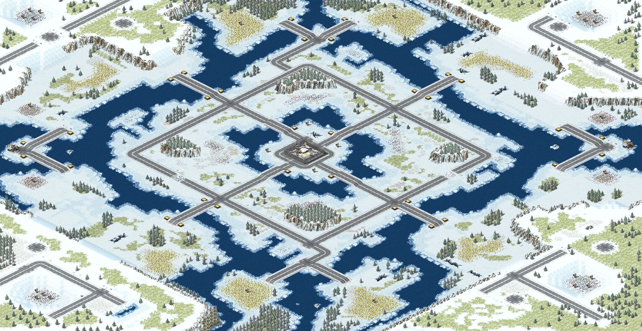 CContra 4 by Murphy v. 1.0 (2v2v2v2 - 4v4) full-resolution render