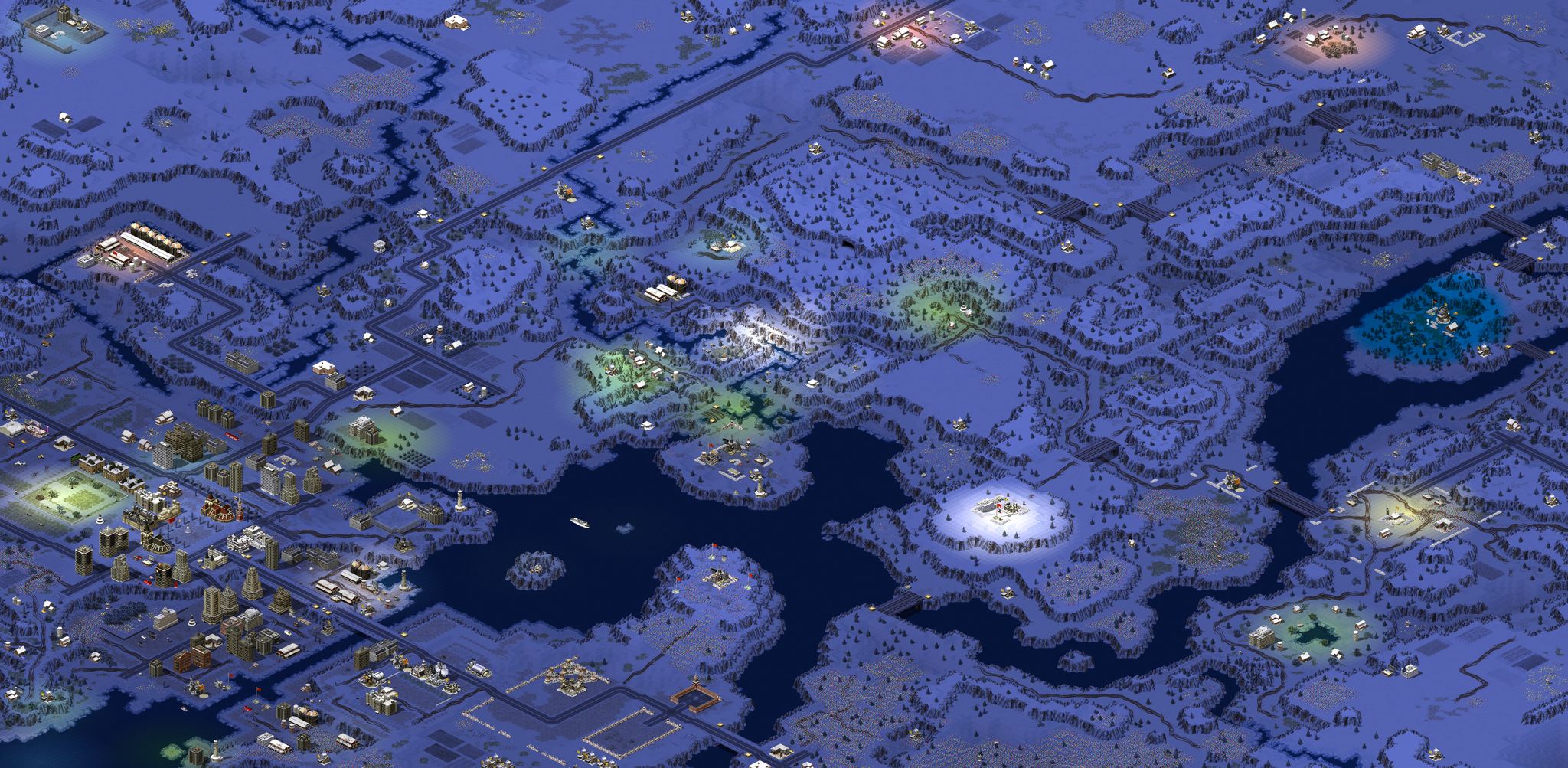 Huge Winter 1P full-resolution render