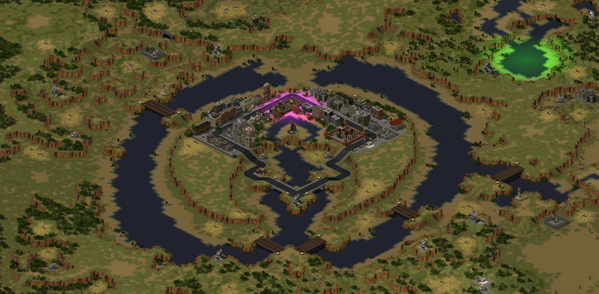 Mountain of half-moon full-resolution render
