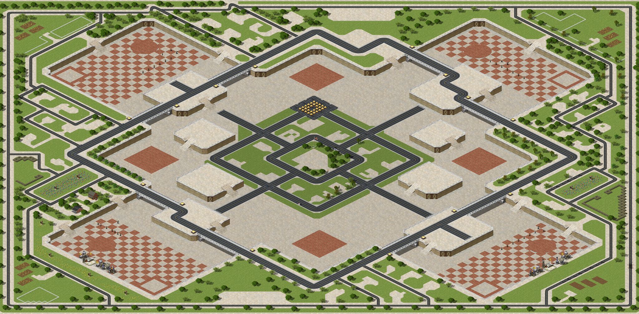 SURVIVAL OUTER DRIVE [THECORNERDEATH]4P.map full-resolution render