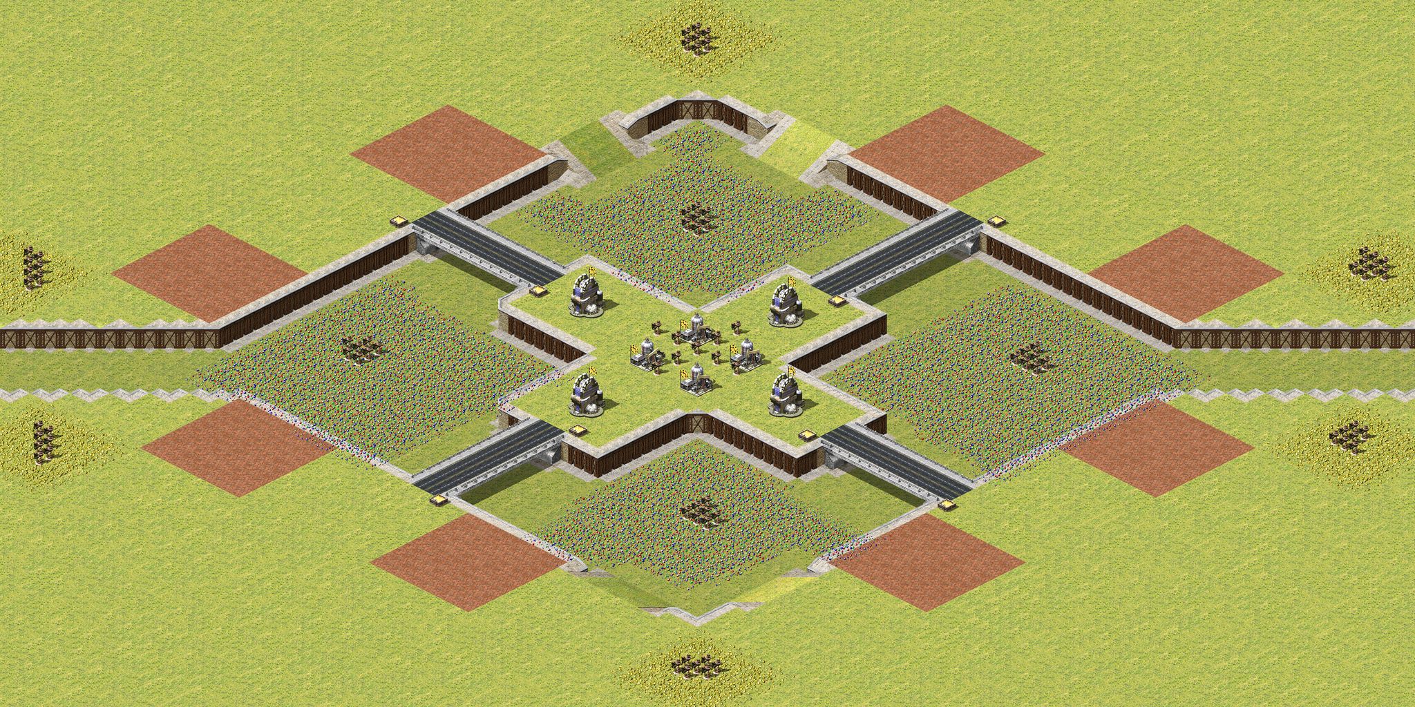 METALED'S 4V4 ARENA full-resolution render