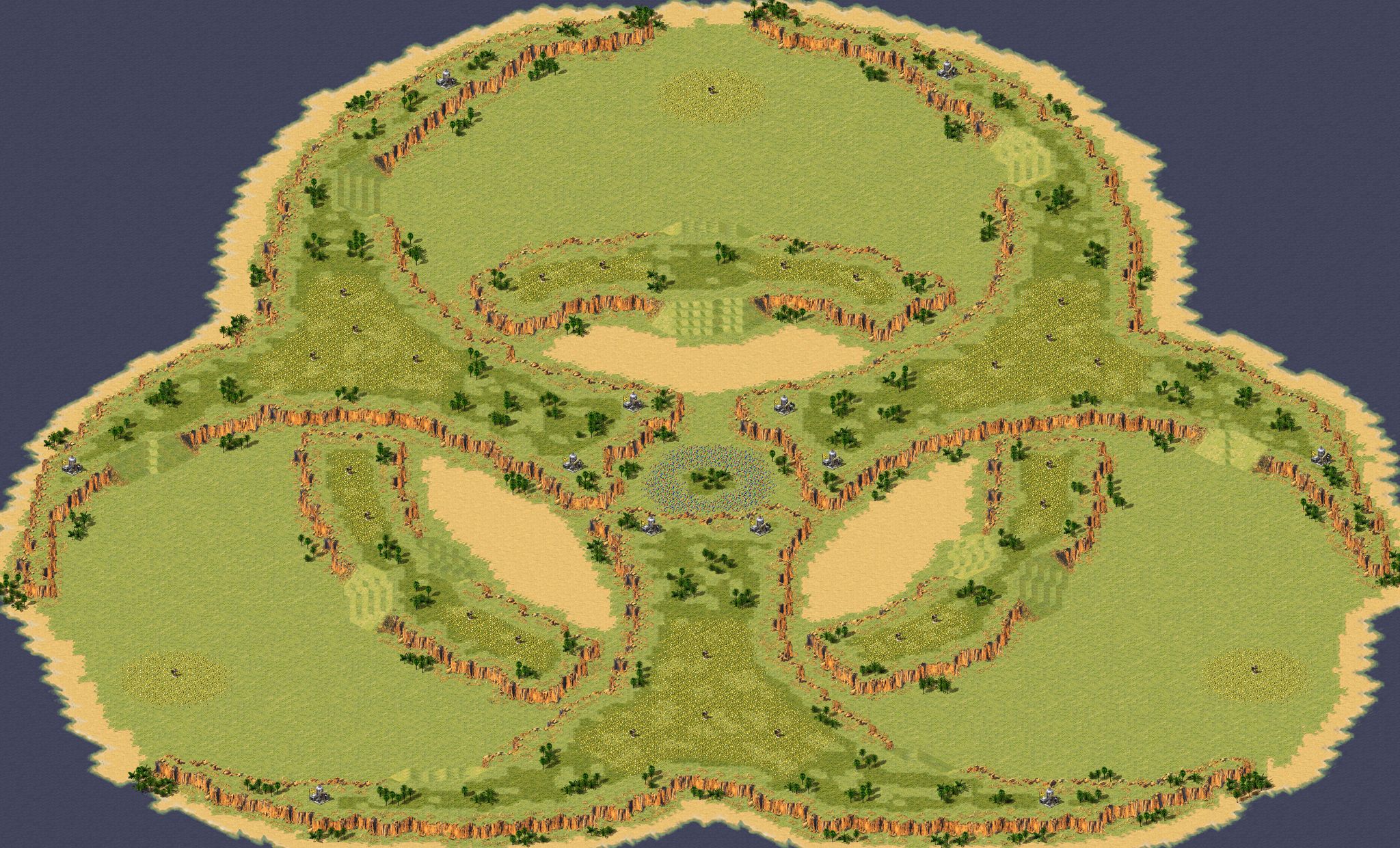 Hazard Island Survival (6p) -- MISSING (randomized 2019-05-13 082944) full-resolution render