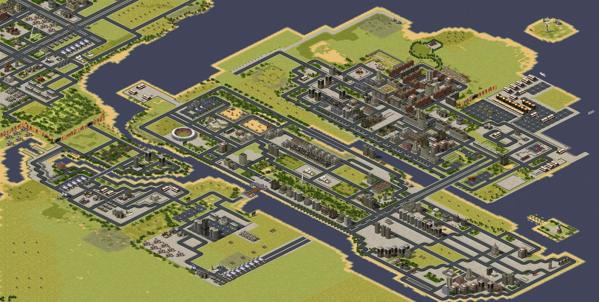 Liberty City-GTAIII full-resolution render