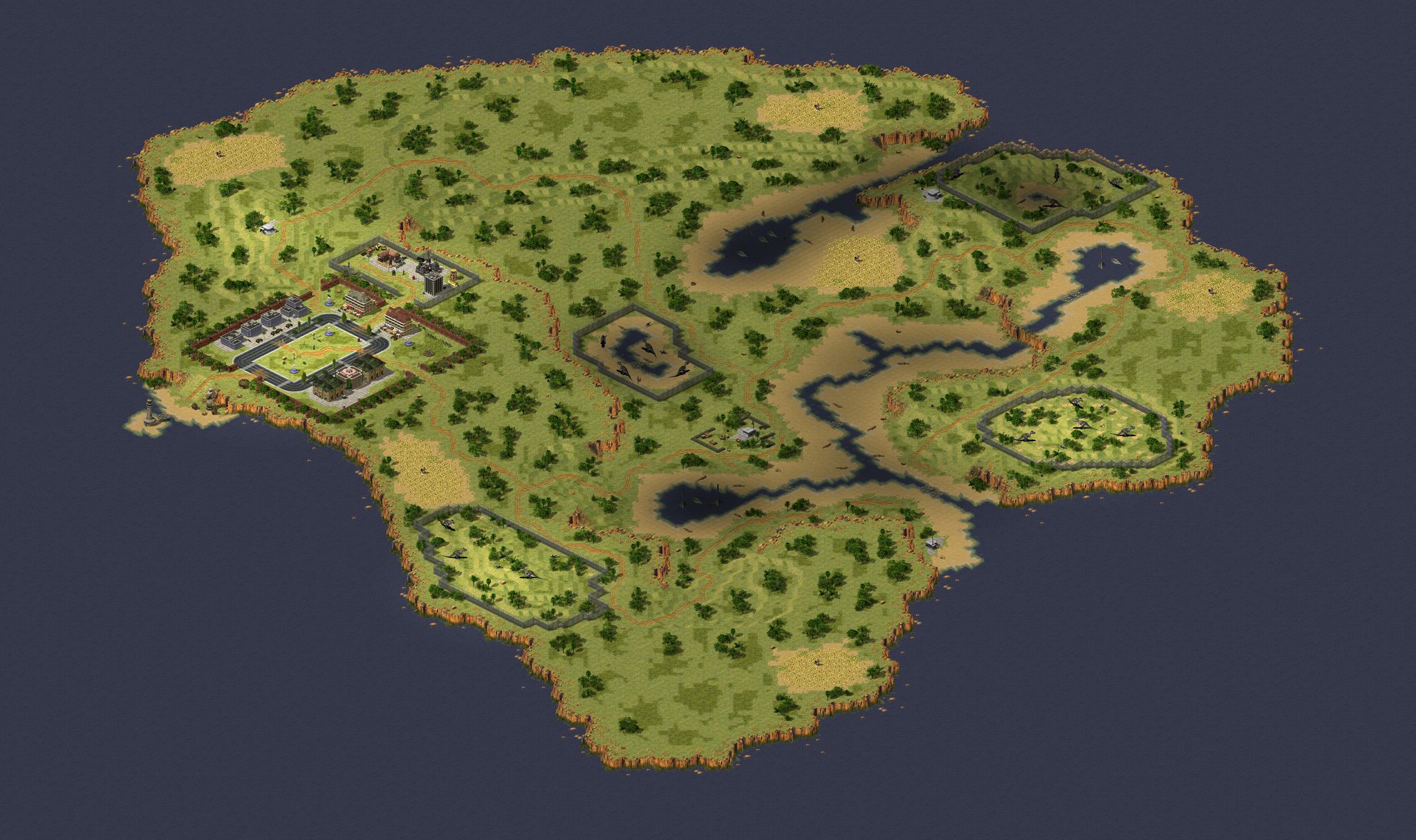[3] Isla Nublar { Rebalanced } full-resolution render