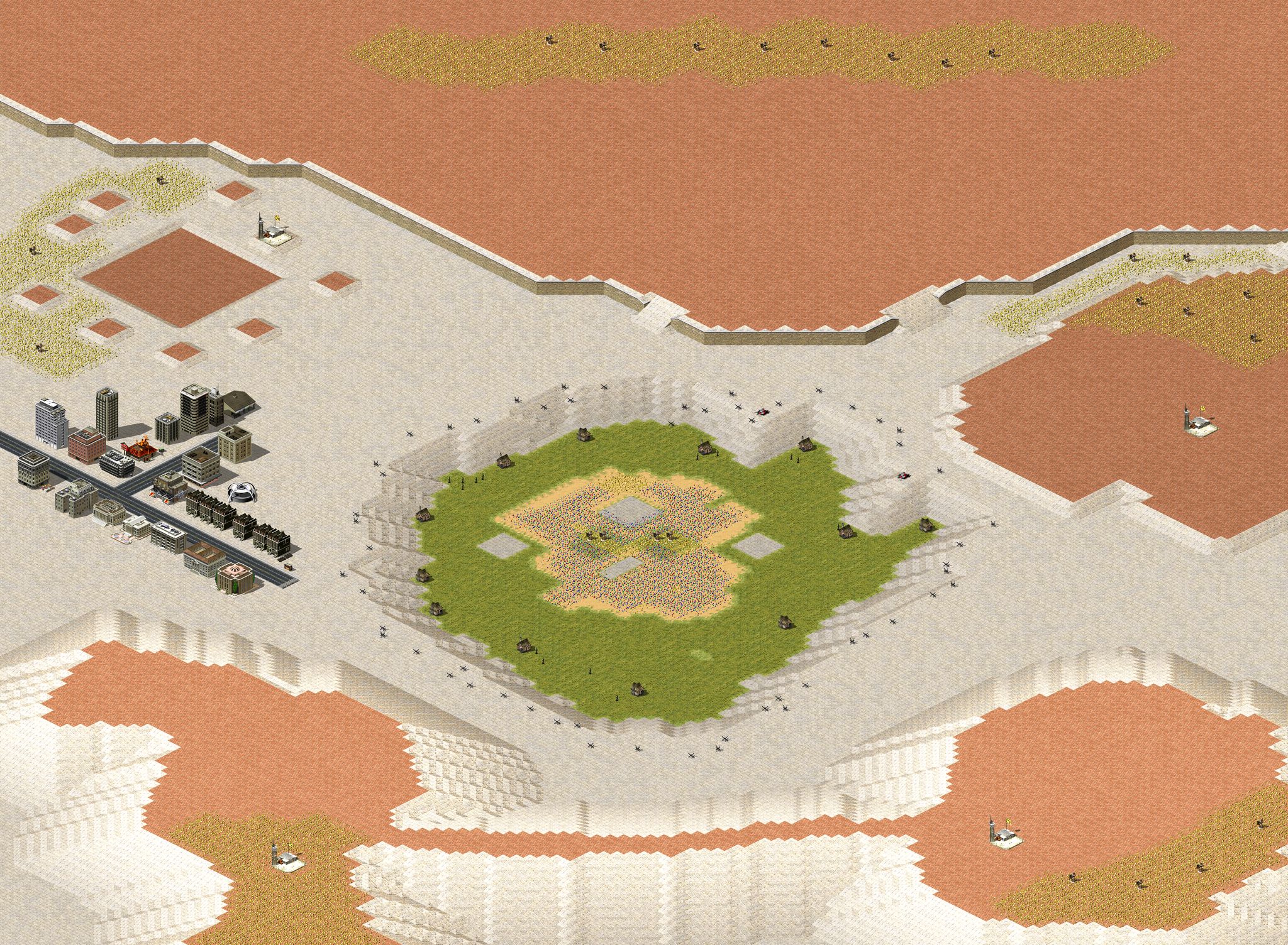 Pit Fight 4-Player full-resolution render