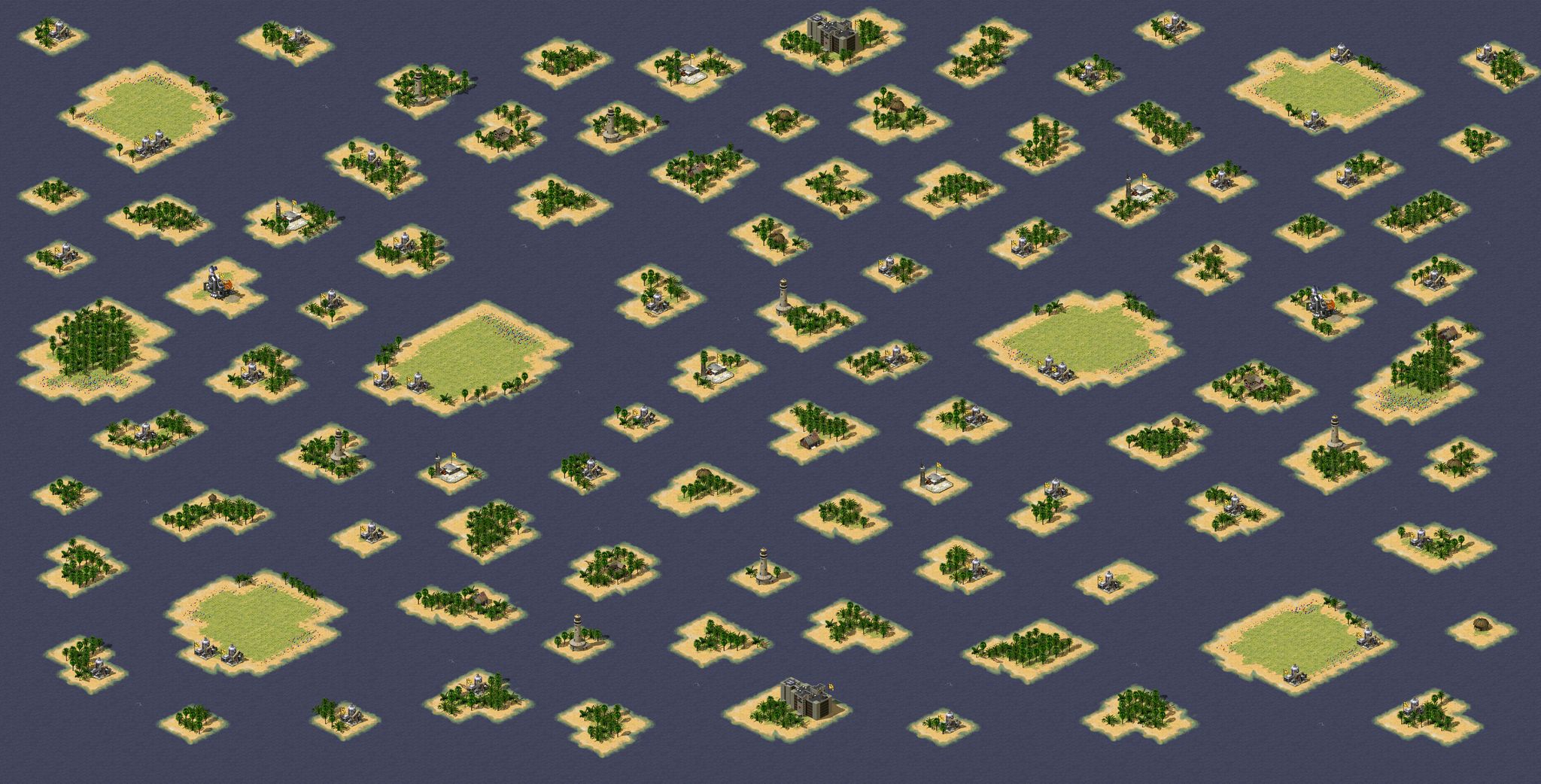 Dolphin's Islands full-resolution render