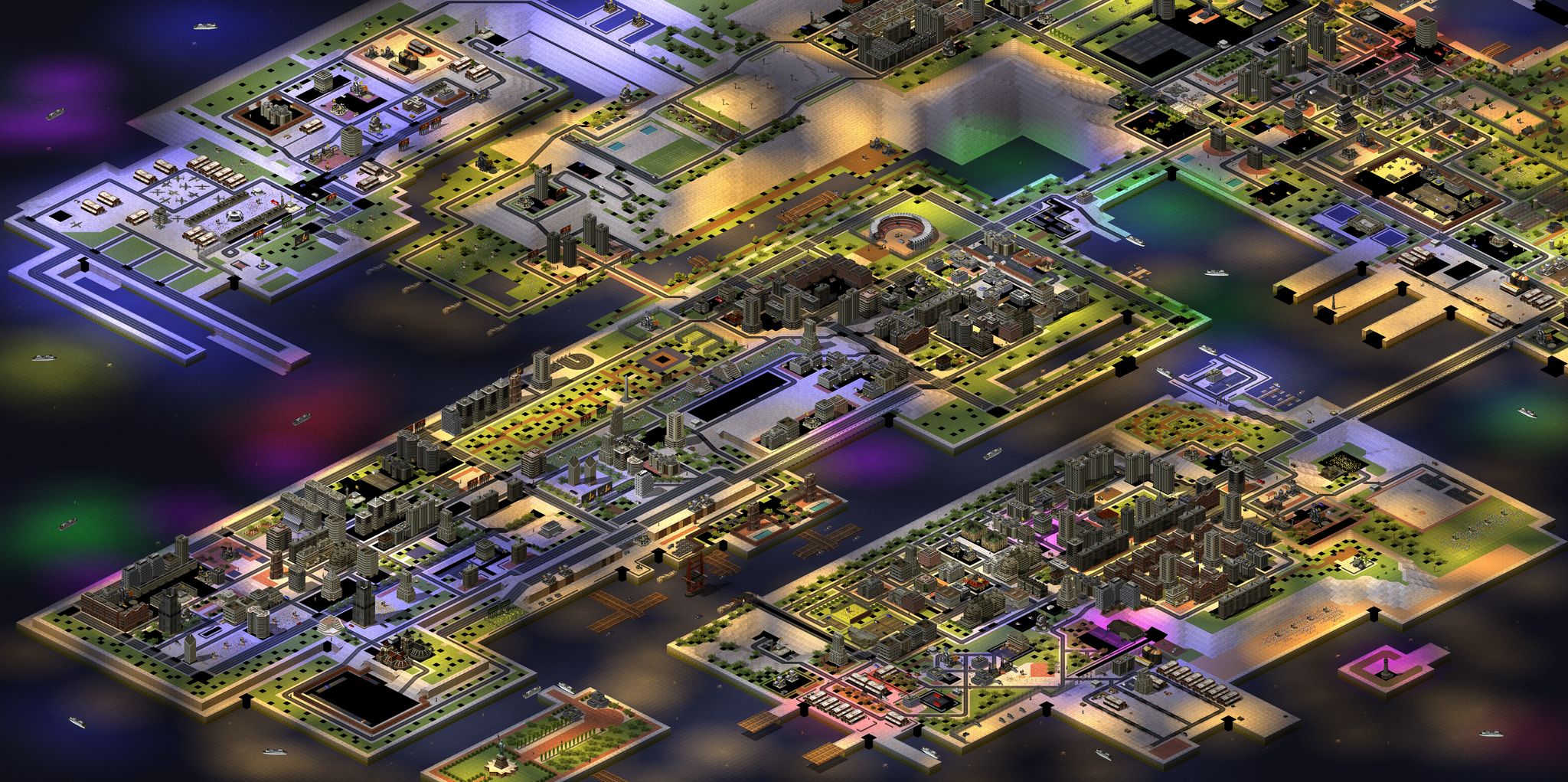 Xrtist 6 - Liberty City '98 Night full-resolution render